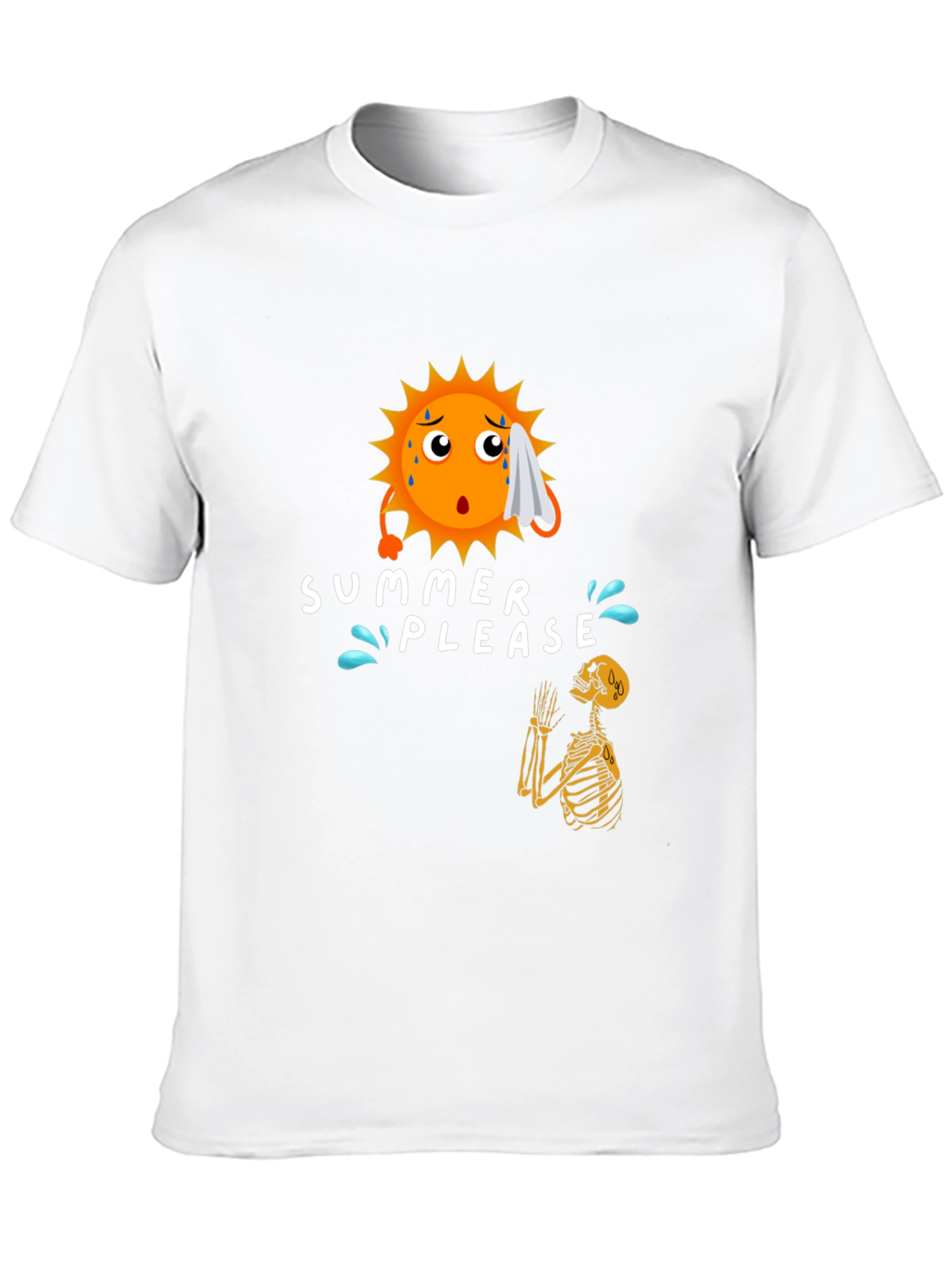 Summer Please Graphic T-Shirt - Funny & Stylish