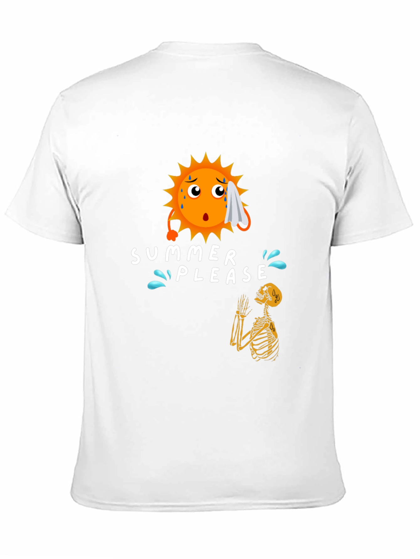 Summer Please Graphic T-Shirt - Funny & Stylish