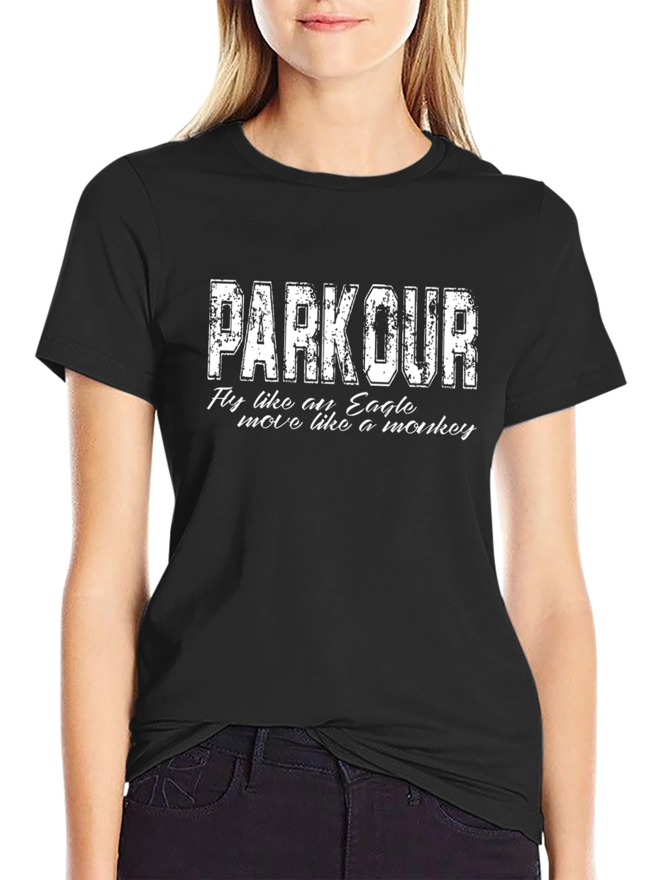 Parkour T-Shirt Fly Like An Eagle