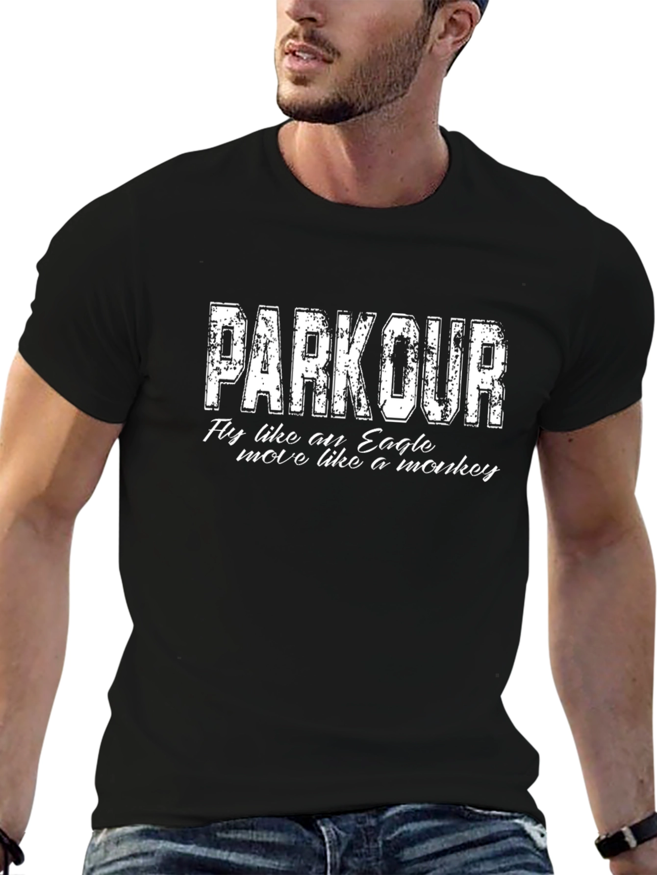 Parkour T-Shirt Fly Like An Eagle
