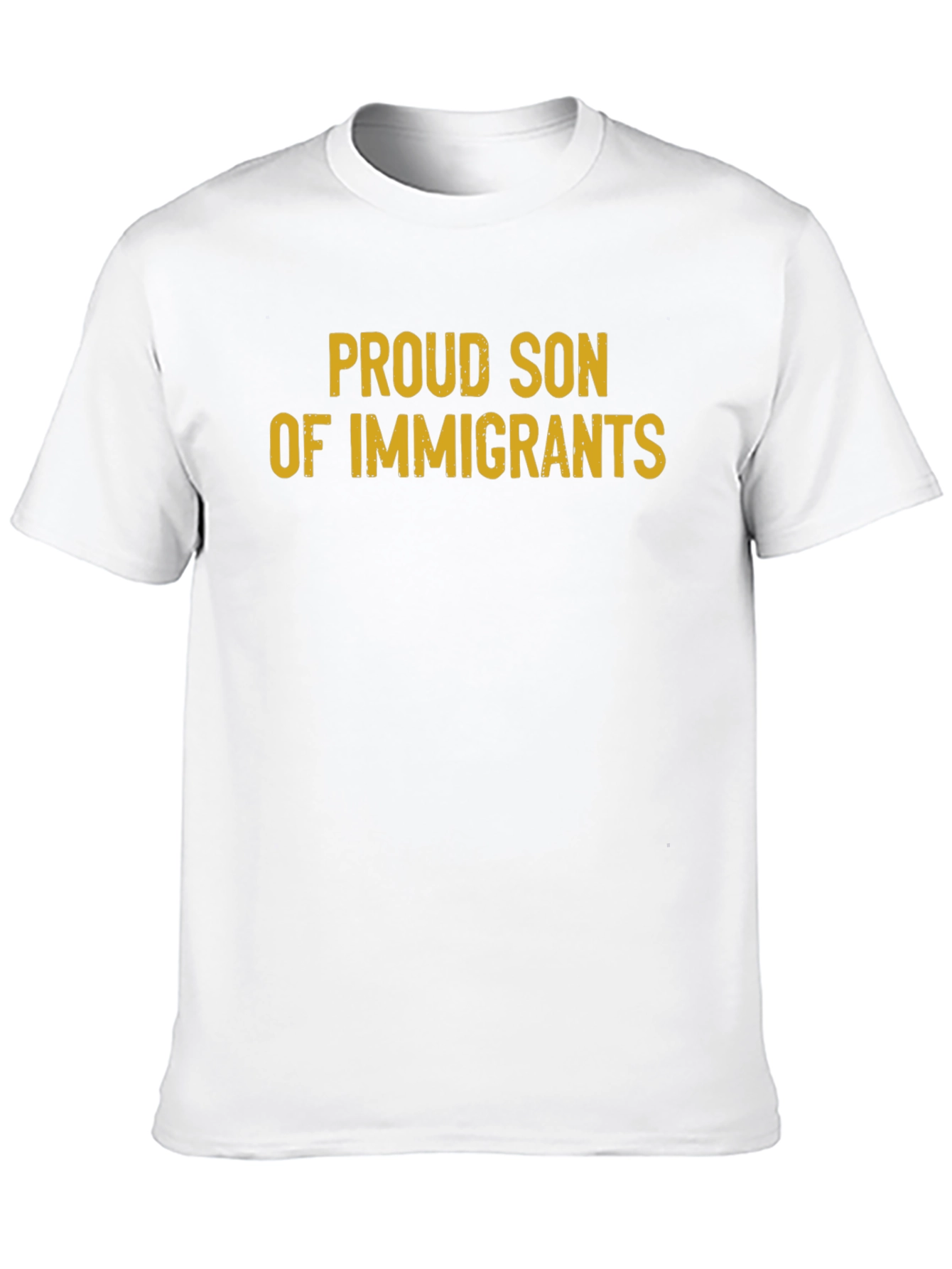 Proud Son of Immigrants Black T-Shirt