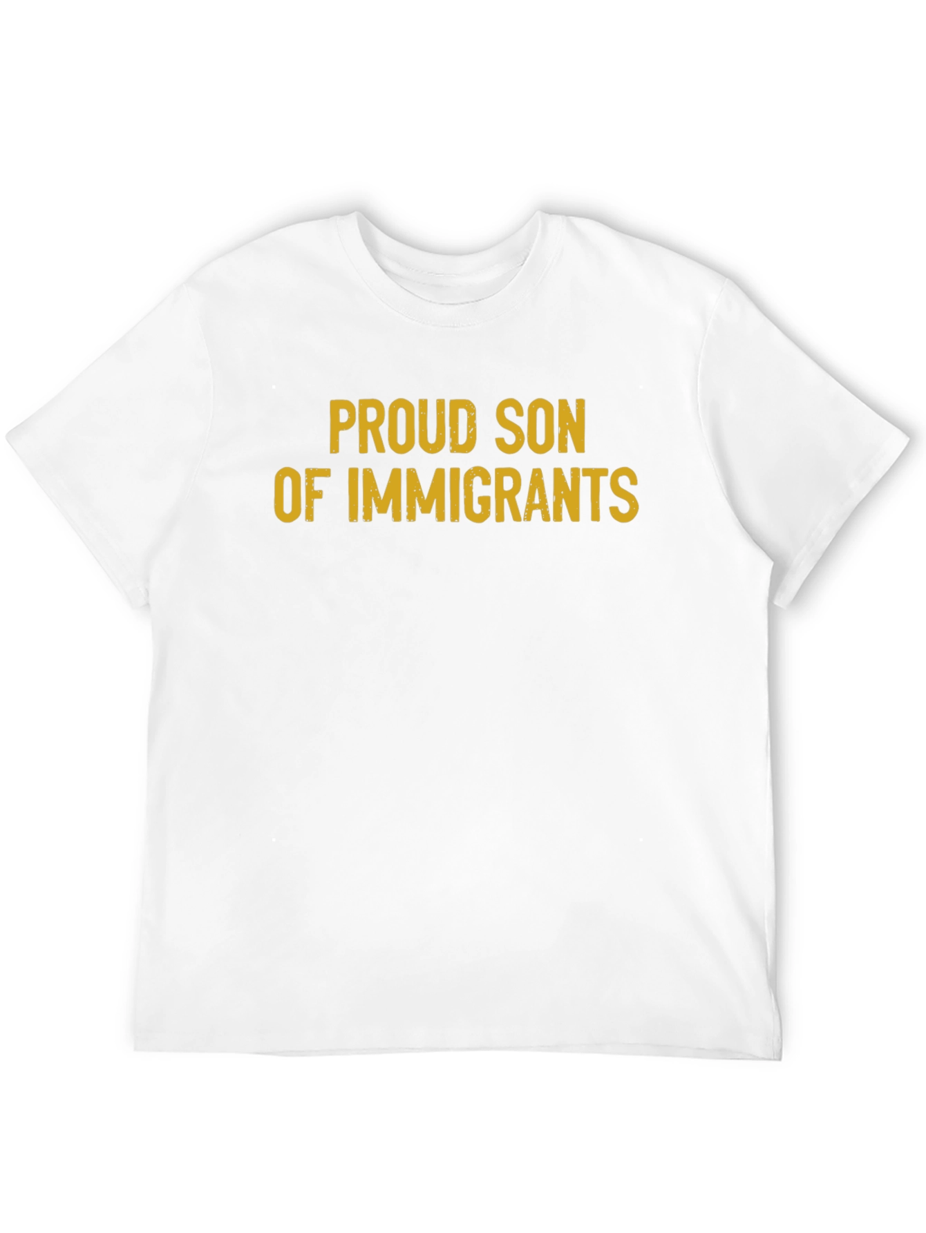 Proud Son of Immigrants Black T-Shirt