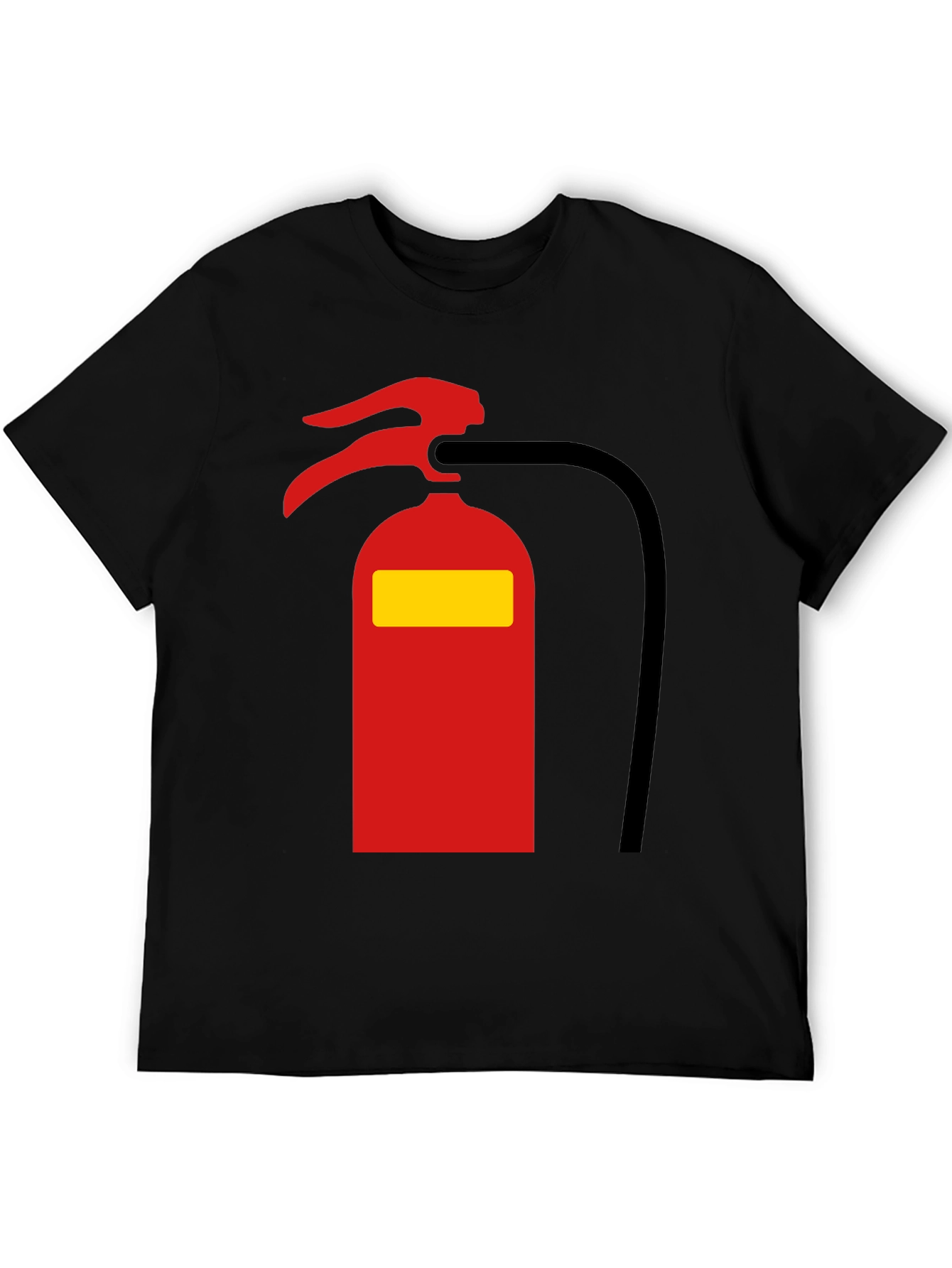 Fire Extinguisher Graphic Tee - Novelty T-Shirt