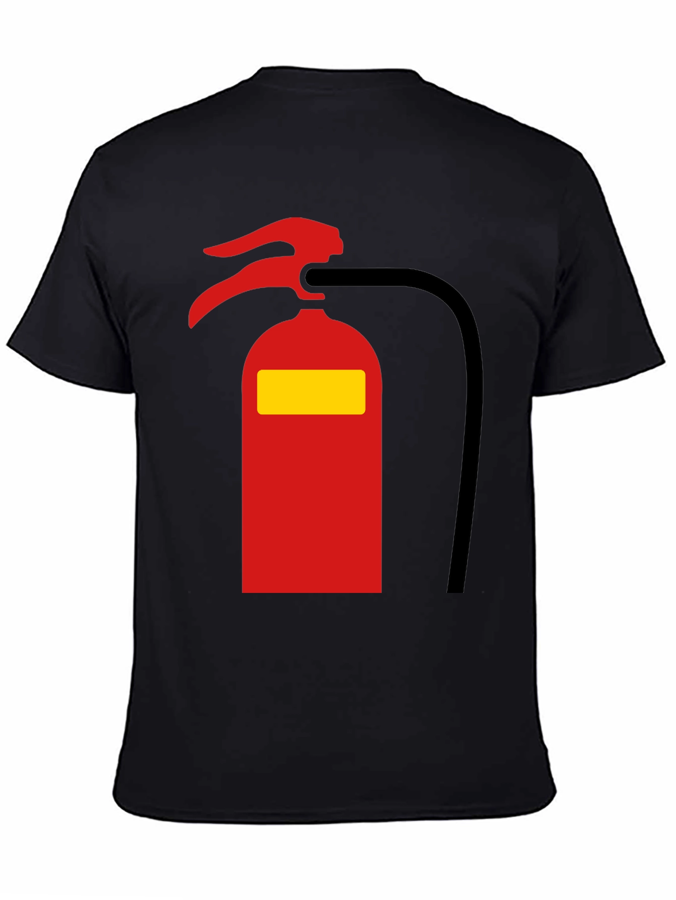 Fire Extinguisher Graphic Tee - Novelty T-Shirt