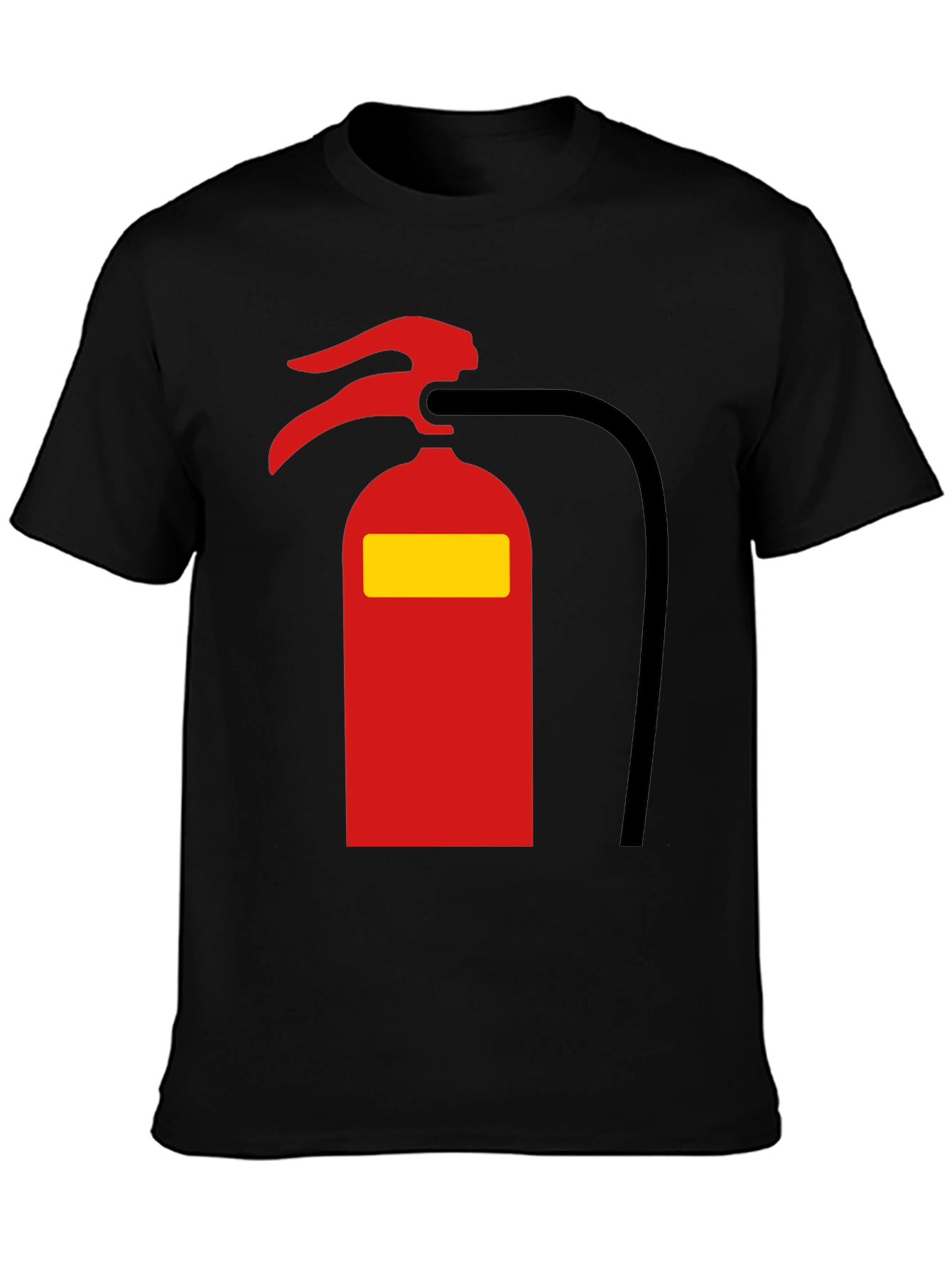 Fire Extinguisher Graphic Tee - Novelty T-Shirt