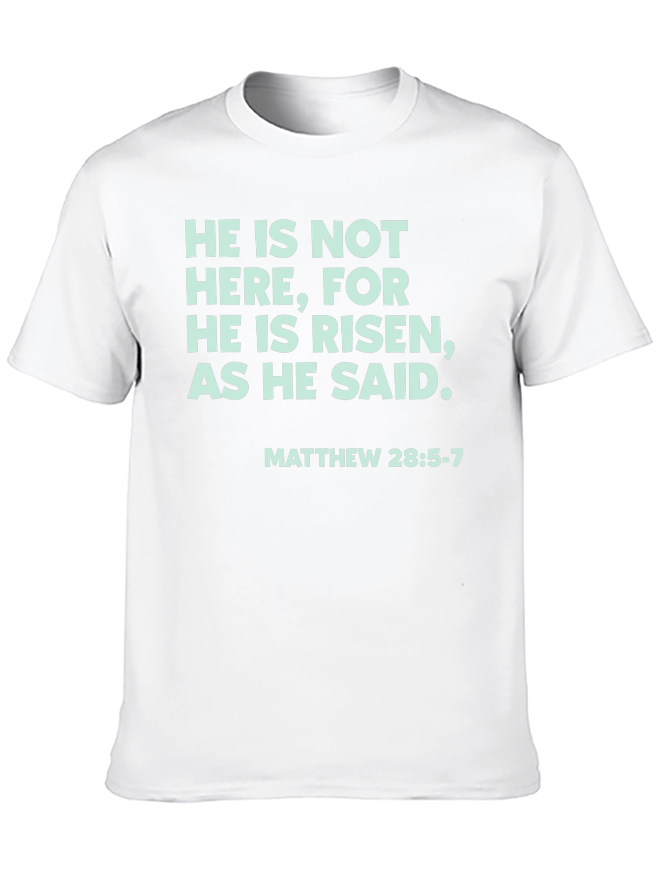 He Is Risen Christian Graphic Tee
