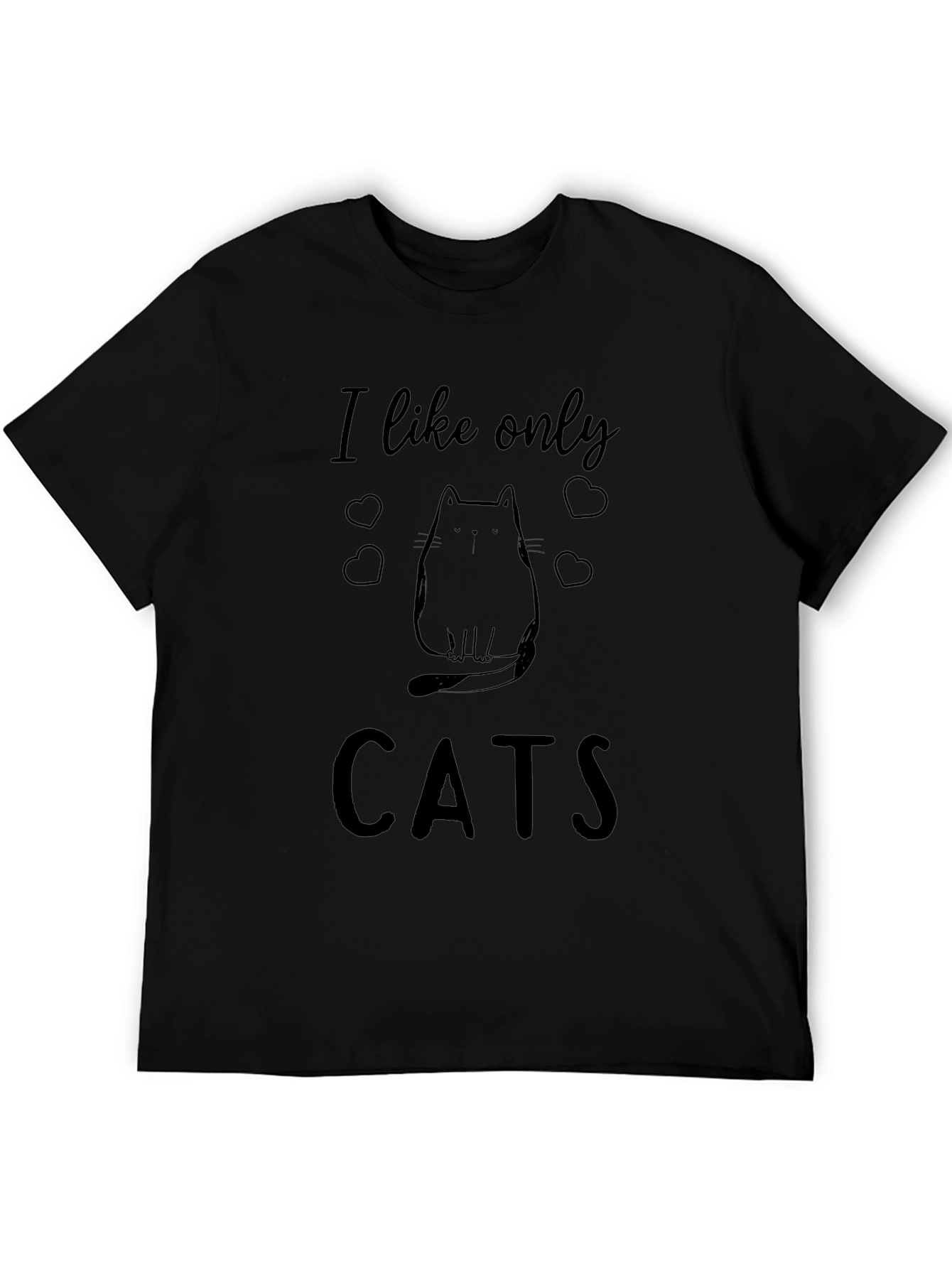 I Like Only Cats Graphic Tee