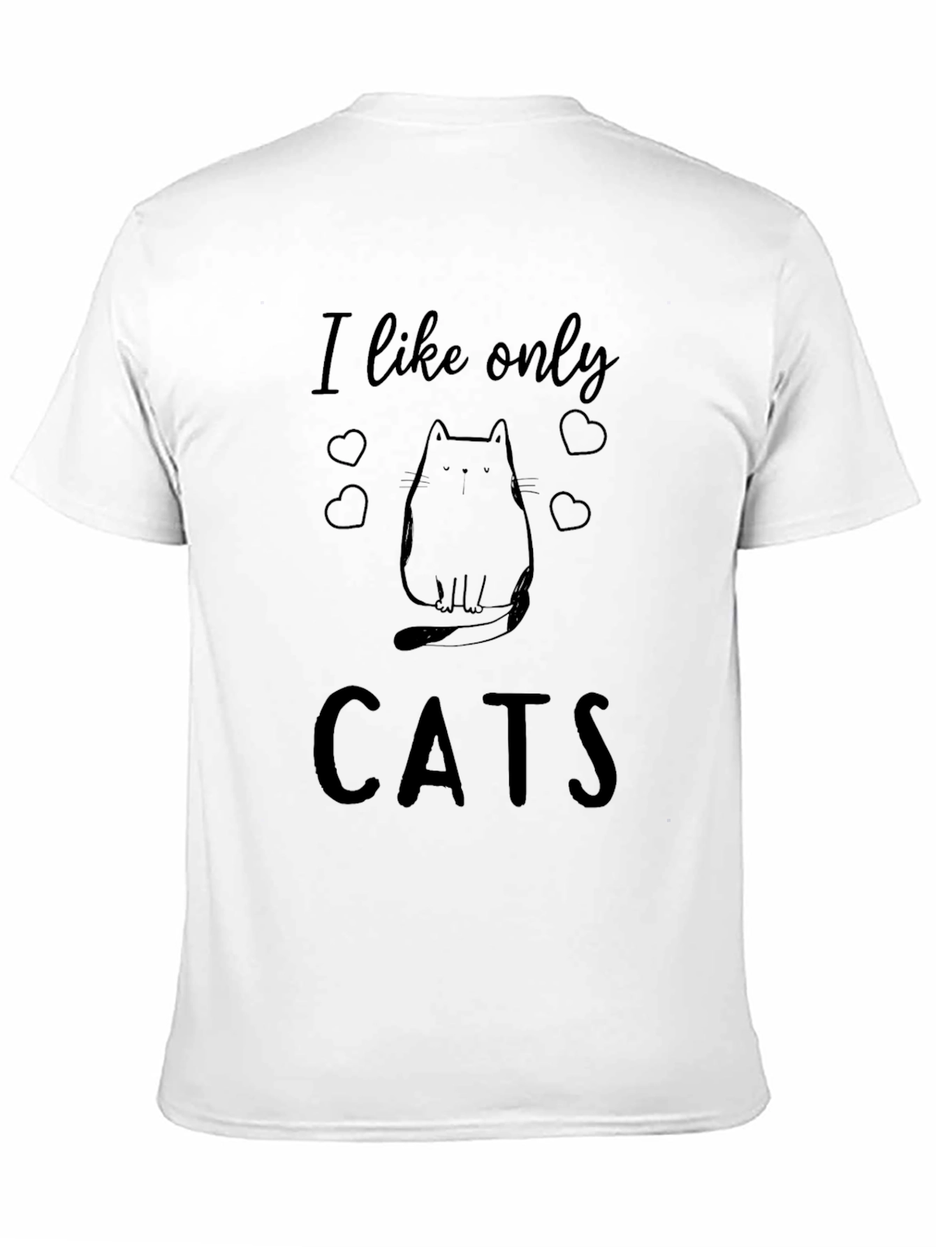 I Like Only Cats Graphic Tee