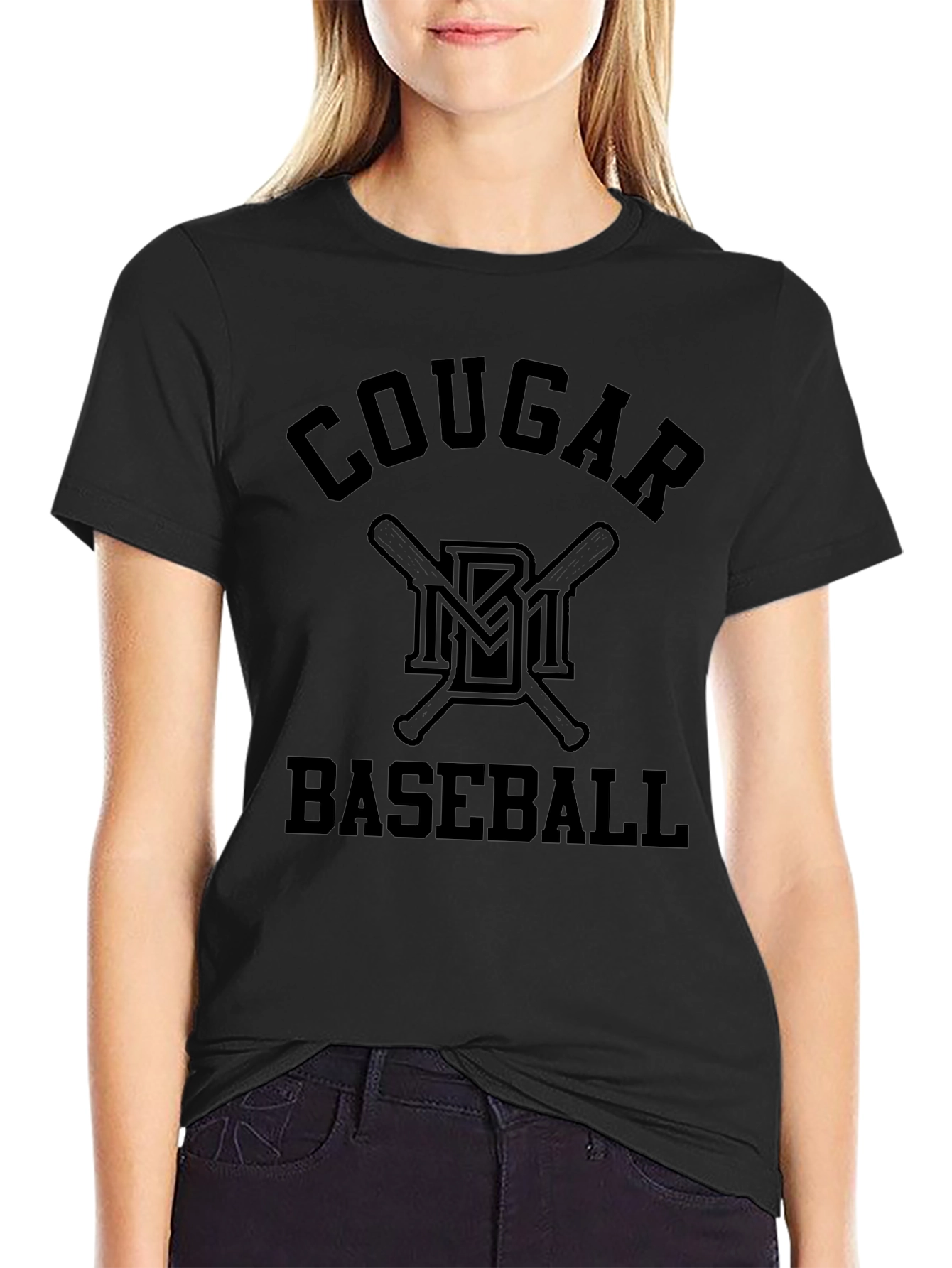 Cougar Baseball Graphic T-Shirt