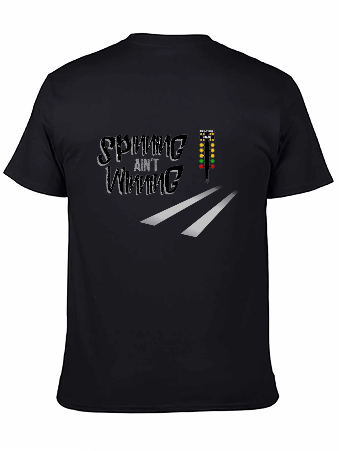Spinning Aint Winning Drag Race T-Shirt