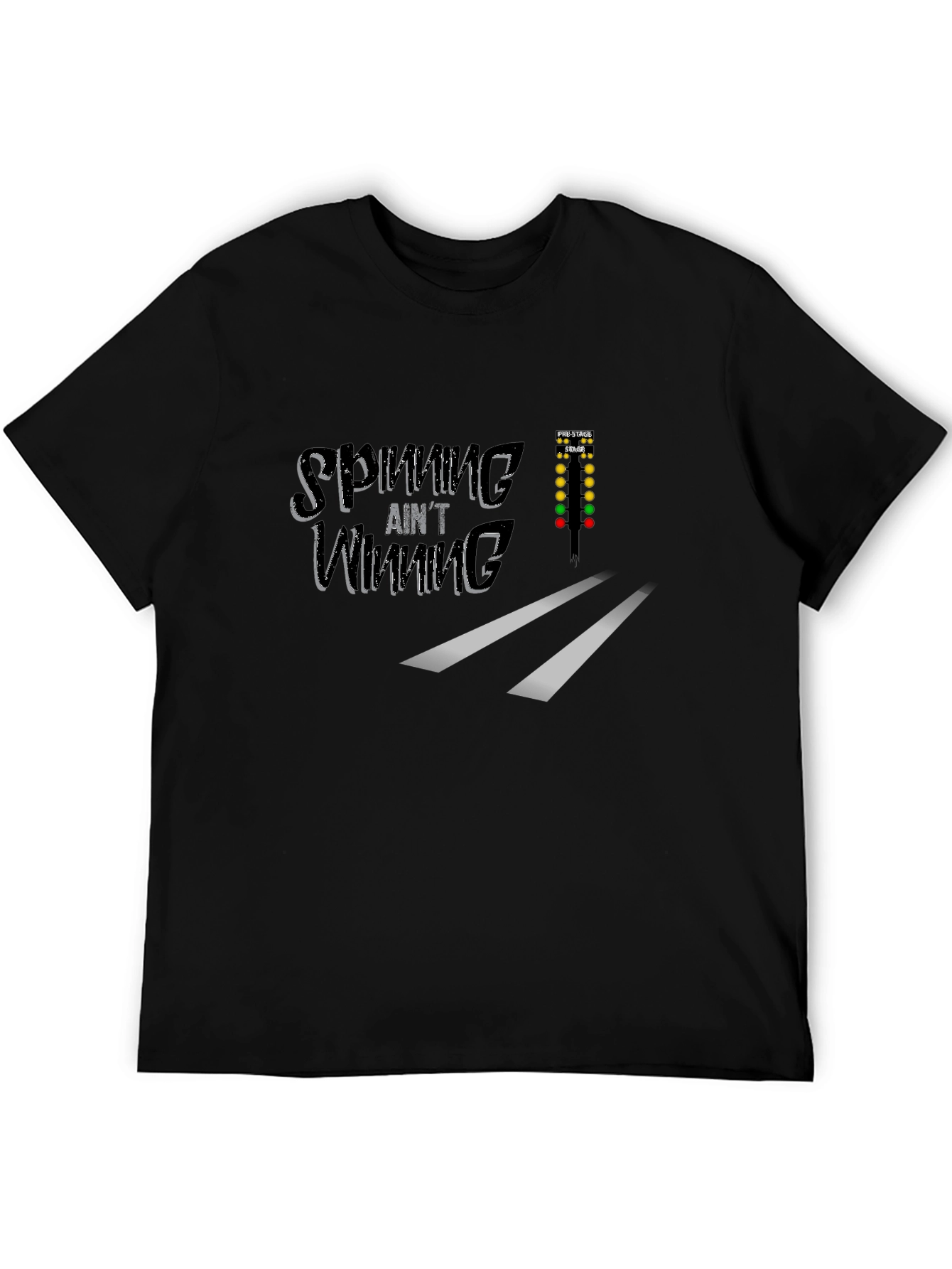 Spinning Aint Winning Drag Race T-Shirt