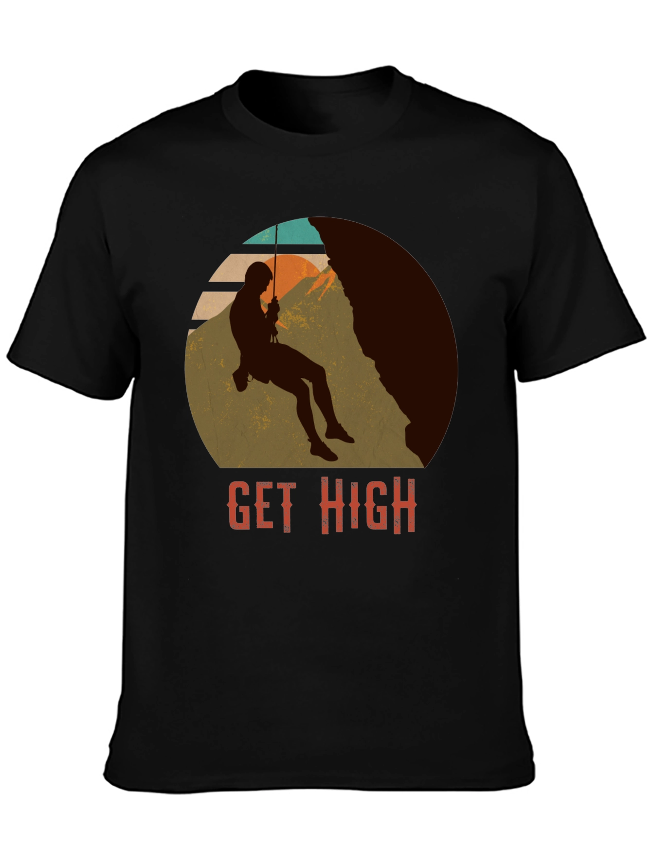Get High Climber Graphic Tee - Adventure Shirt