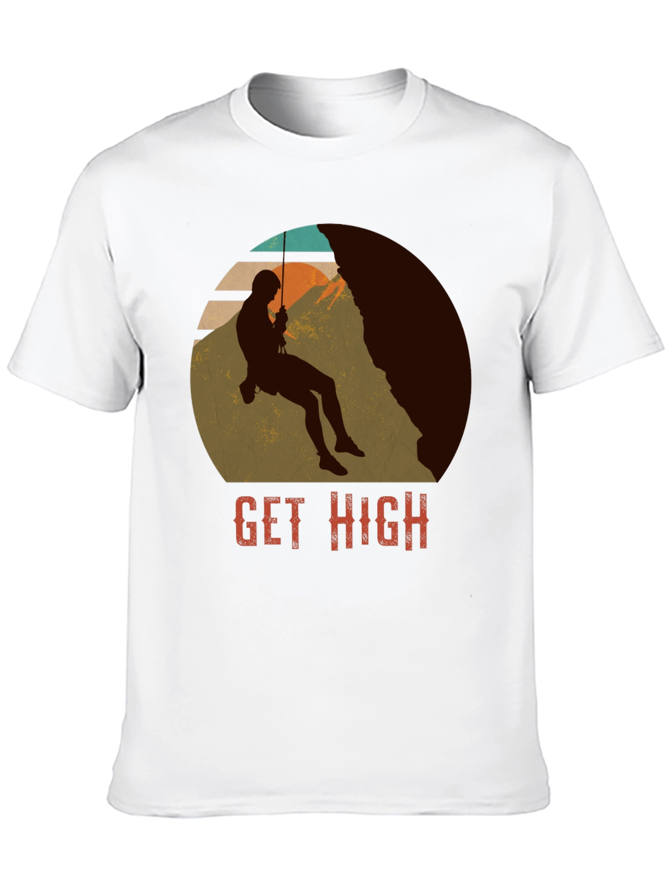 Get High Climber Graphic Tee - Adventure Shirt