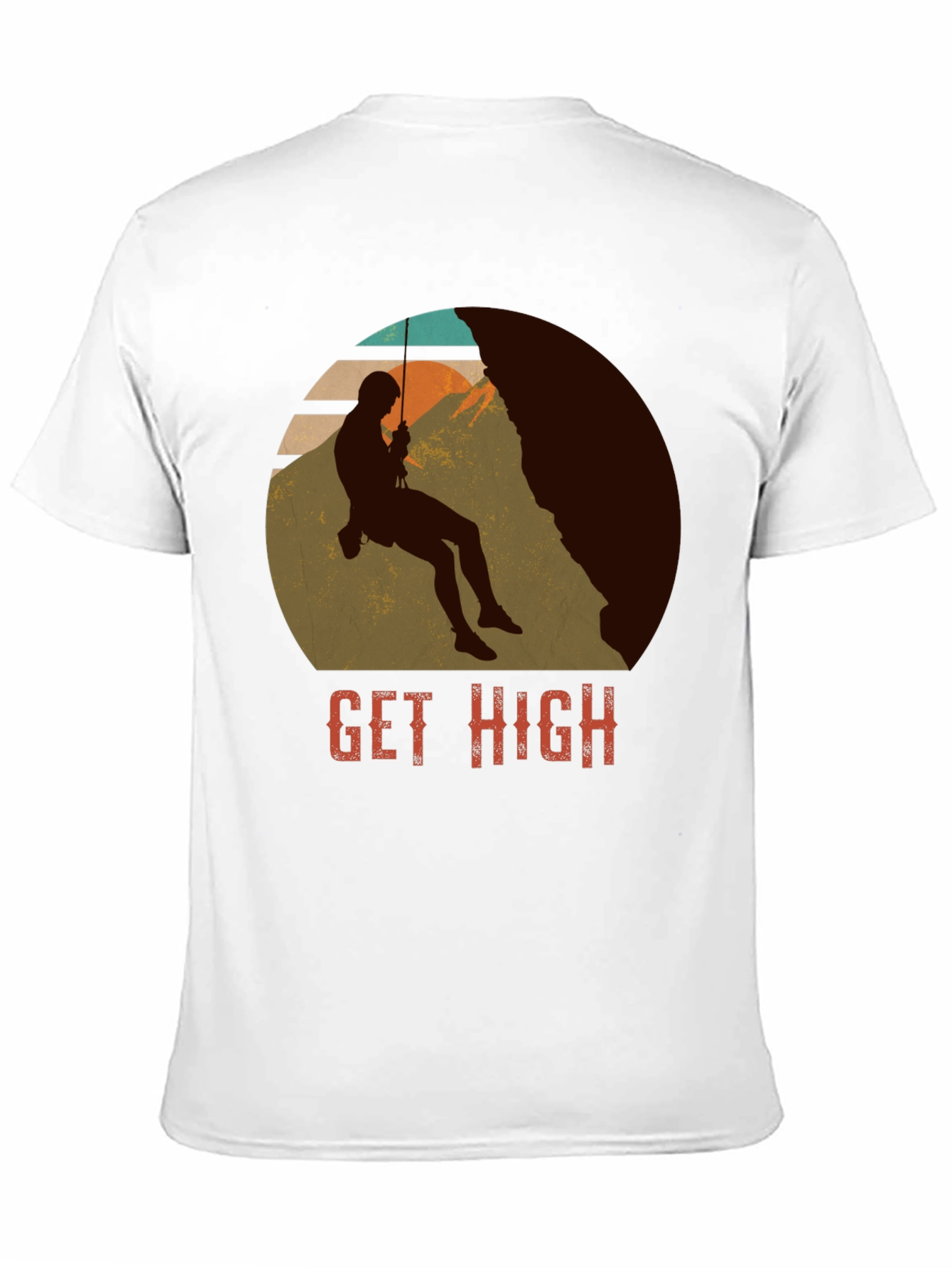 Get High Climber Graphic Tee - Adventure Shirt