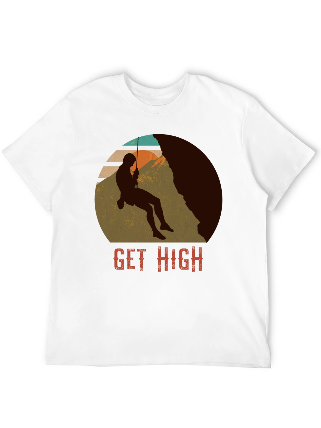 Get High Climber Graphic Tee - Adventure Shirt