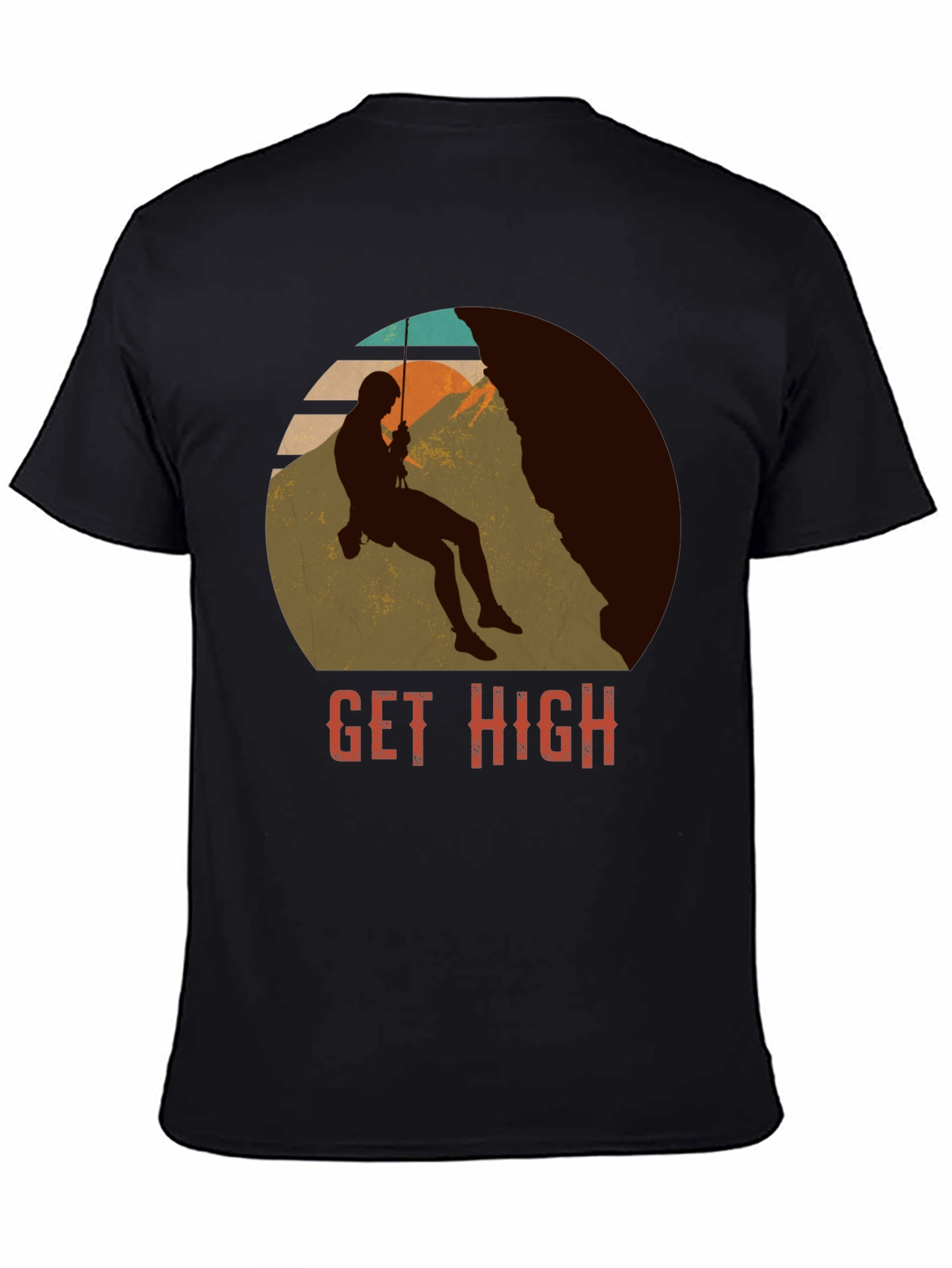 Get High Climber Graphic Tee - Adventure Shirt