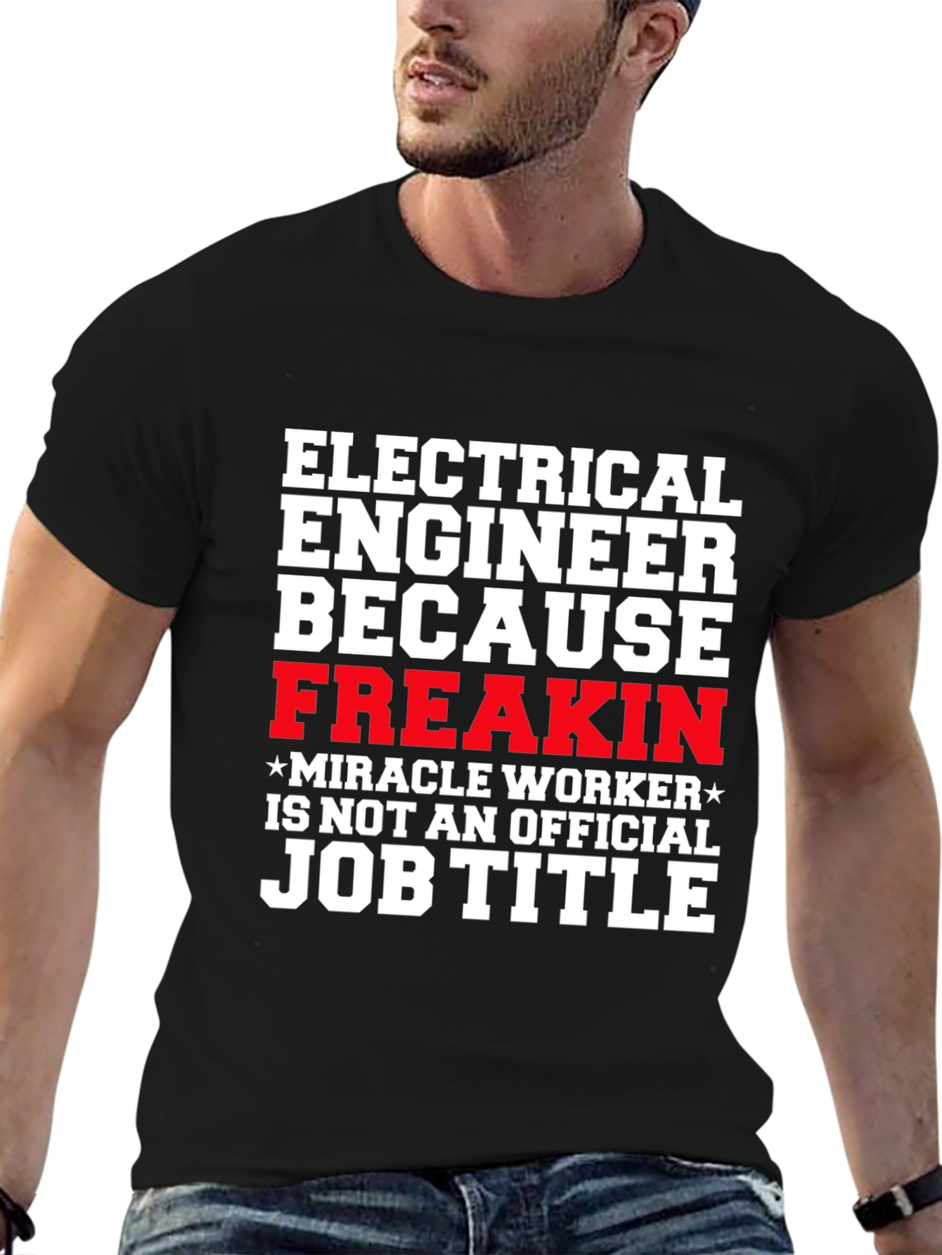 Electrical Engineer Job Title Funny T-Shirt