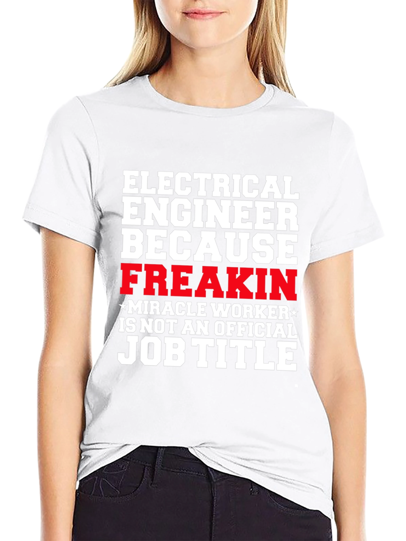 Electrical Engineer Job Title Funny T-Shirt