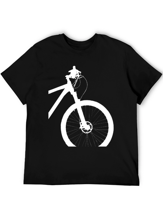 Mountain Bike Graphic Tee - Stylish Cyclist Shirt