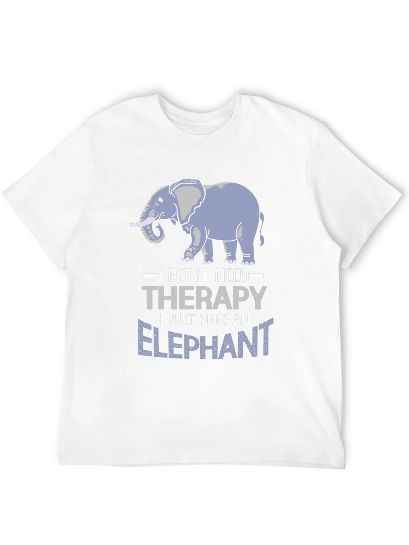 Elephant Therapy T-Shirt - Animal Lover Tee