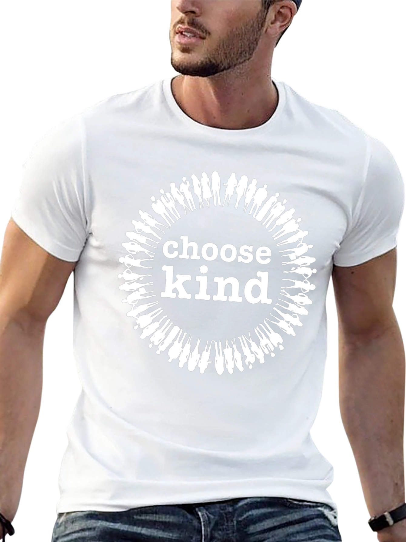 Choose Kind Graphic Tee - Black Cotton T-Shirt