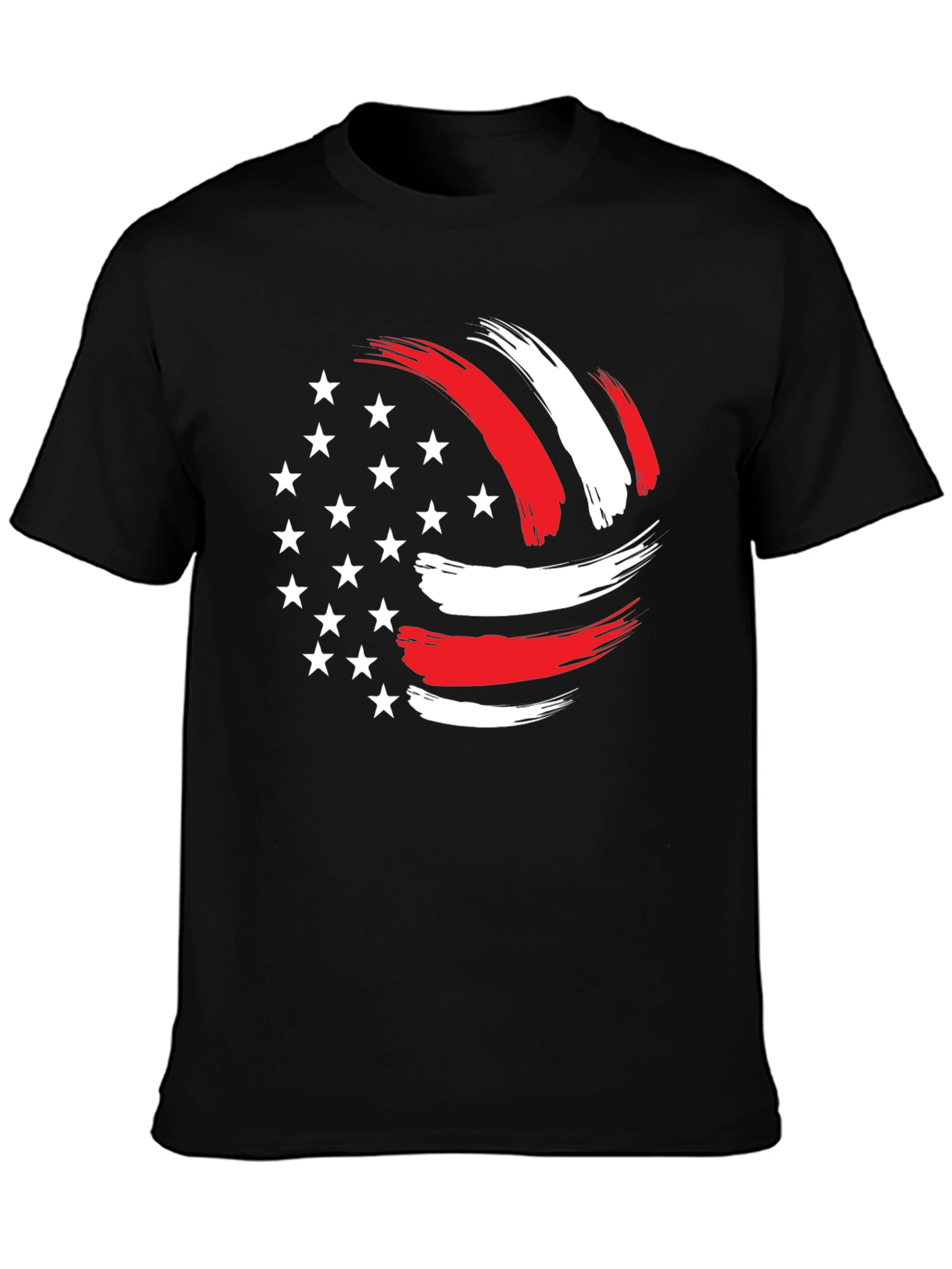 Patriotic USA Volleyball T-Shirt