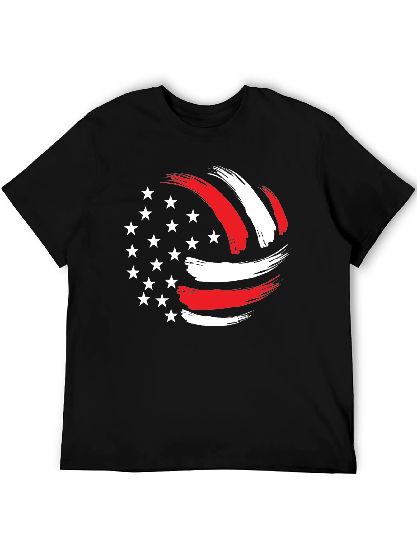 Patriotic USA Volleyball T-Shirt