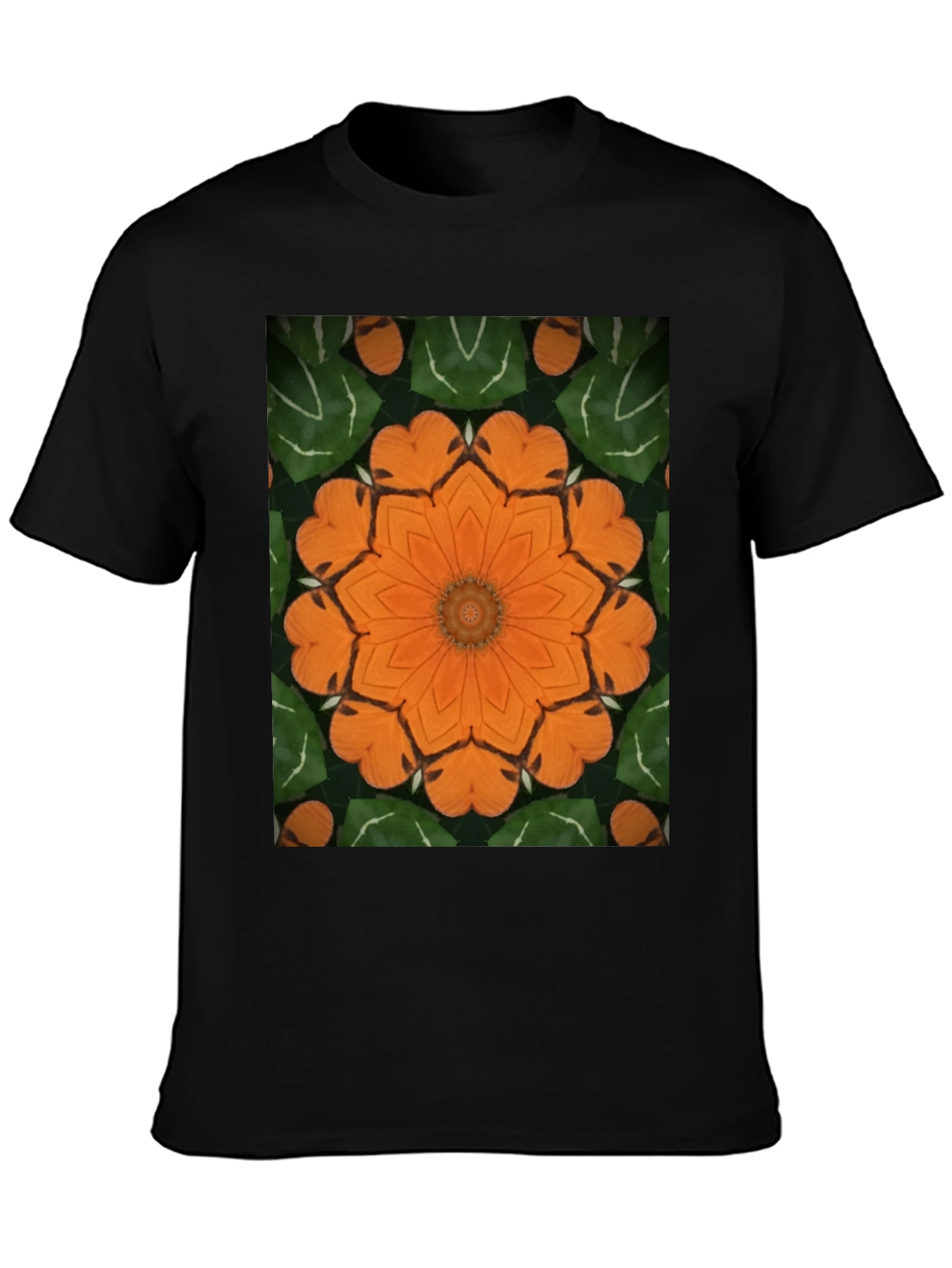 Floral Kaleidoscope Graphic Tee