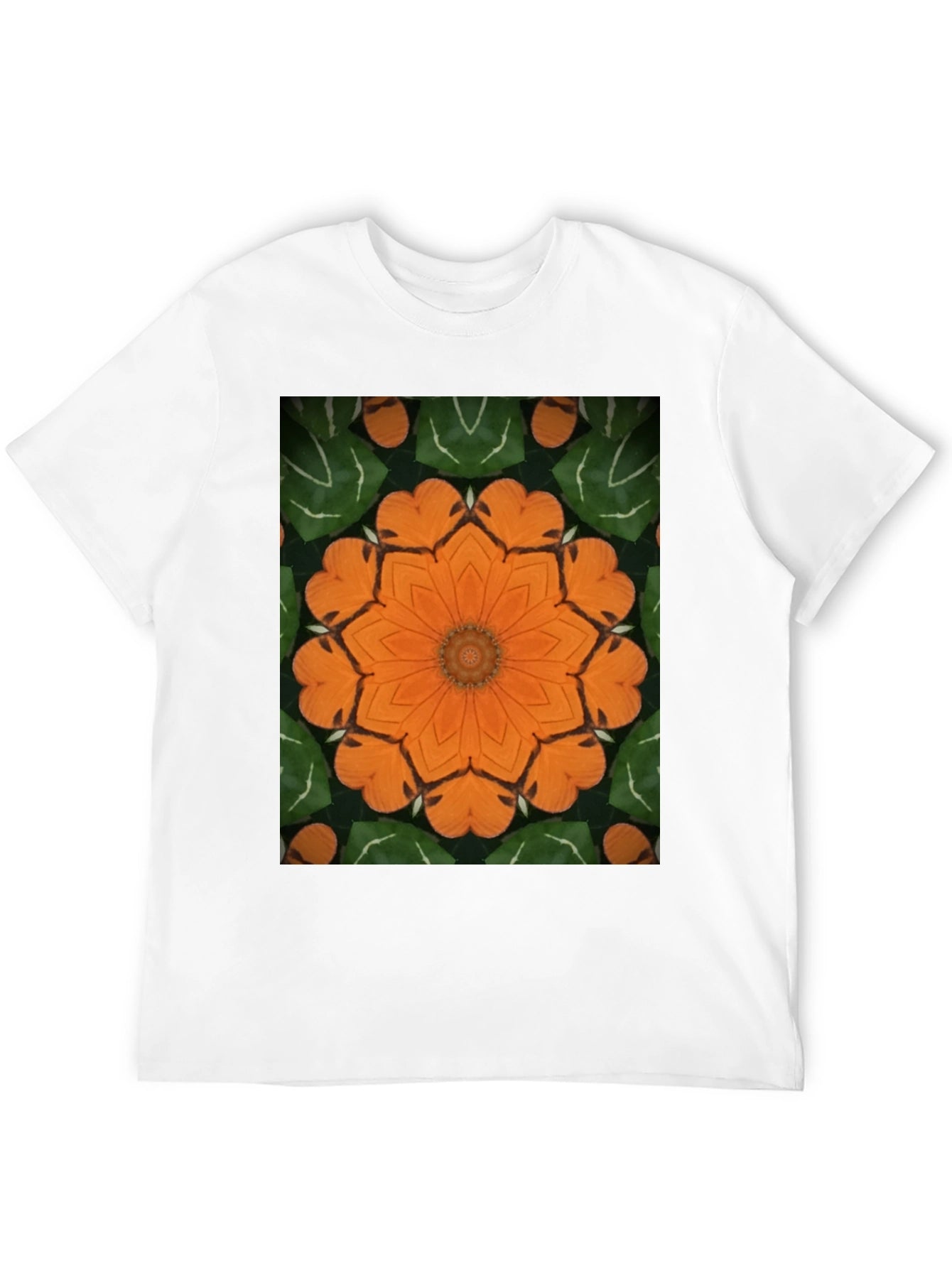 Floral Kaleidoscope Graphic Tee