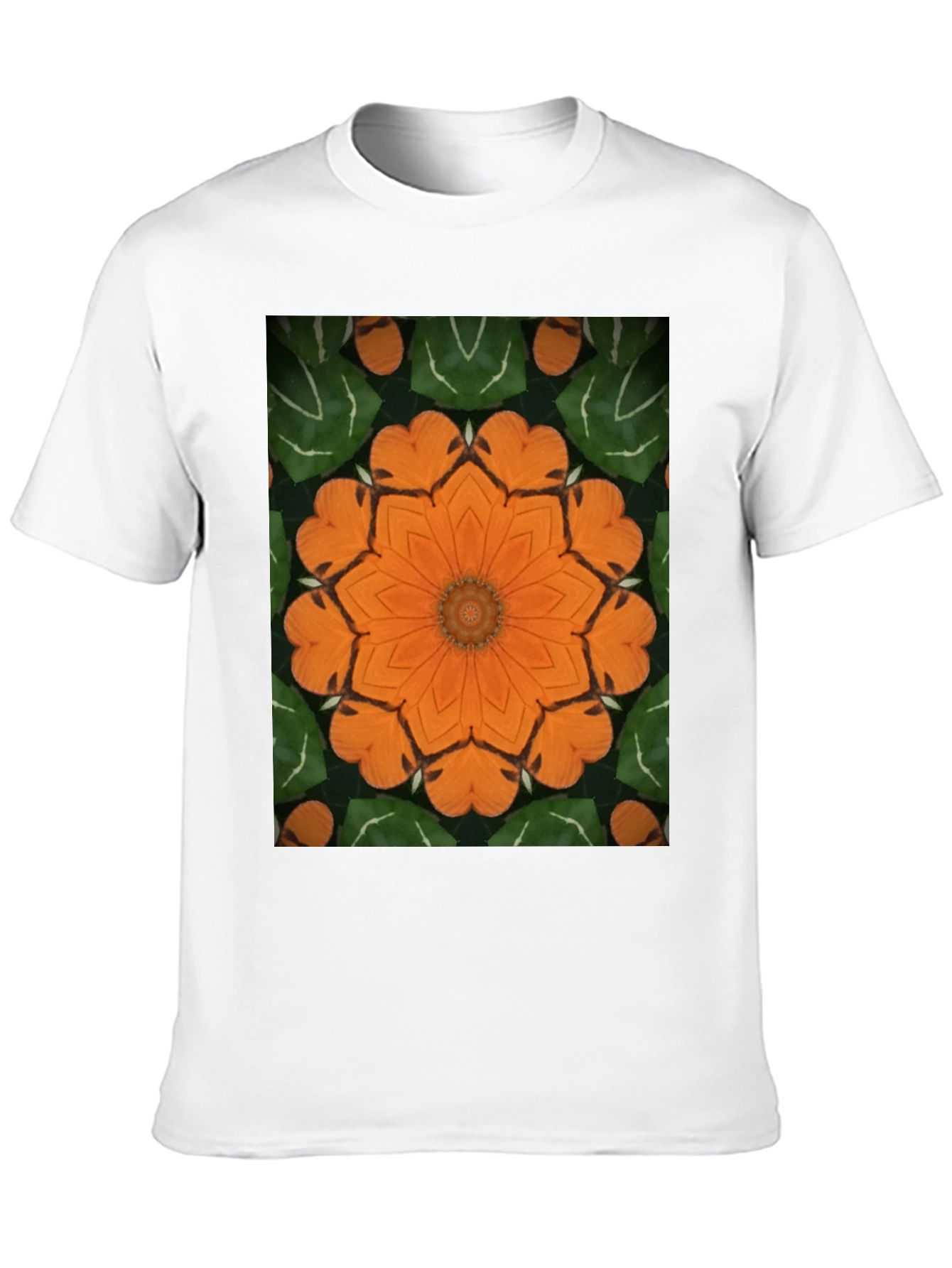 Floral Kaleidoscope Graphic Tee