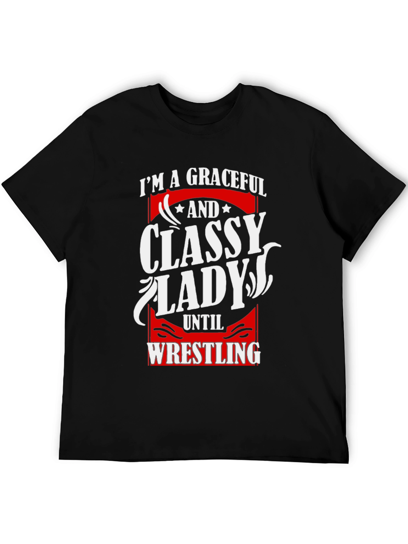 Graceful Classy Lady Wrestling T-Shirt