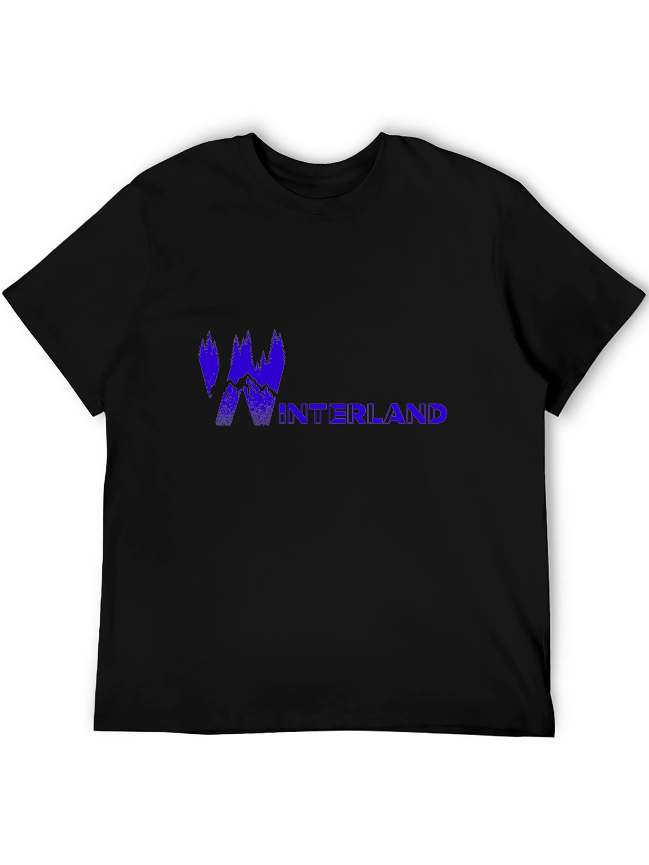 Winterland Graphic T-Shirt - Mens Black Tee