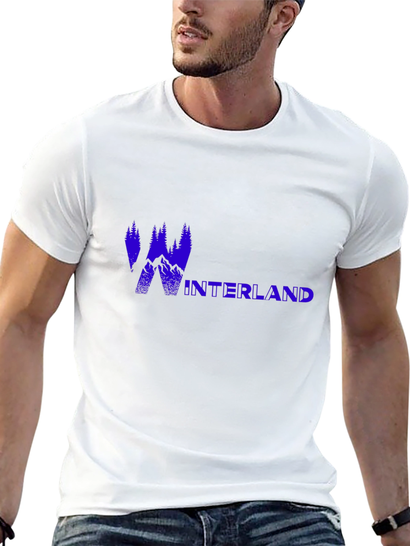 Winterland Graphic T-Shirt - Mens Black Tee