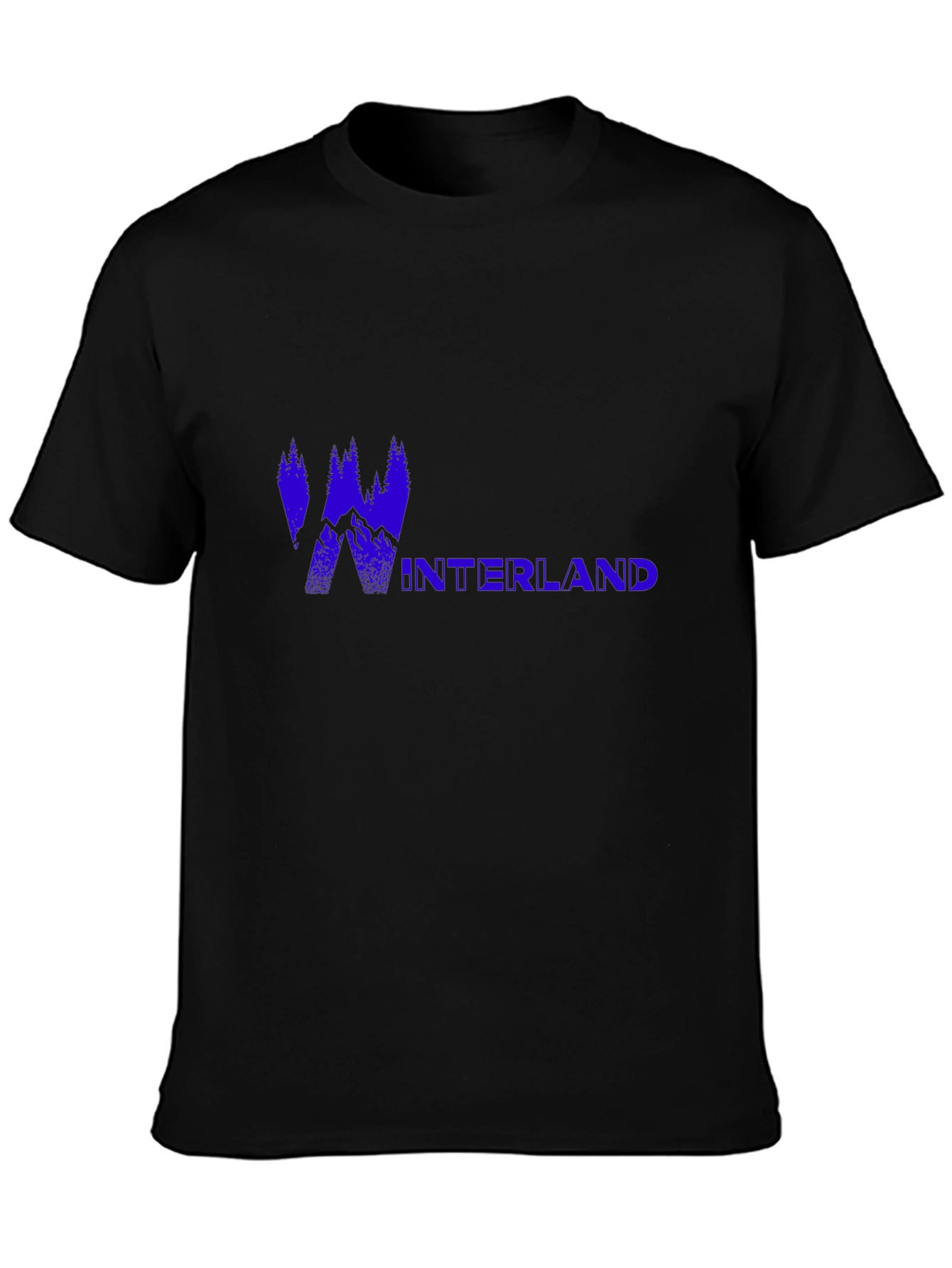 Winterland Graphic T-Shirt - Mens Black Tee