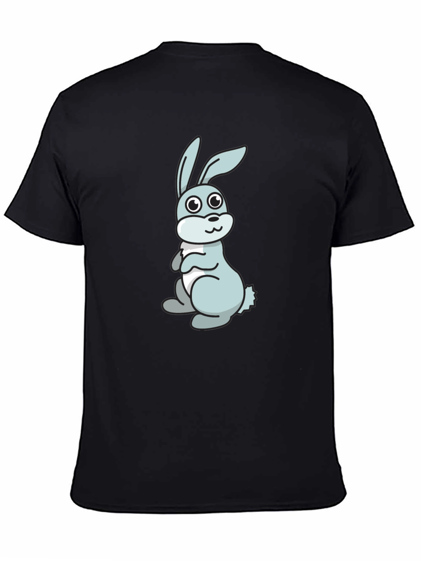 Bunny Graphic T-Shirt - Cute Cartoon Rabbit Tee