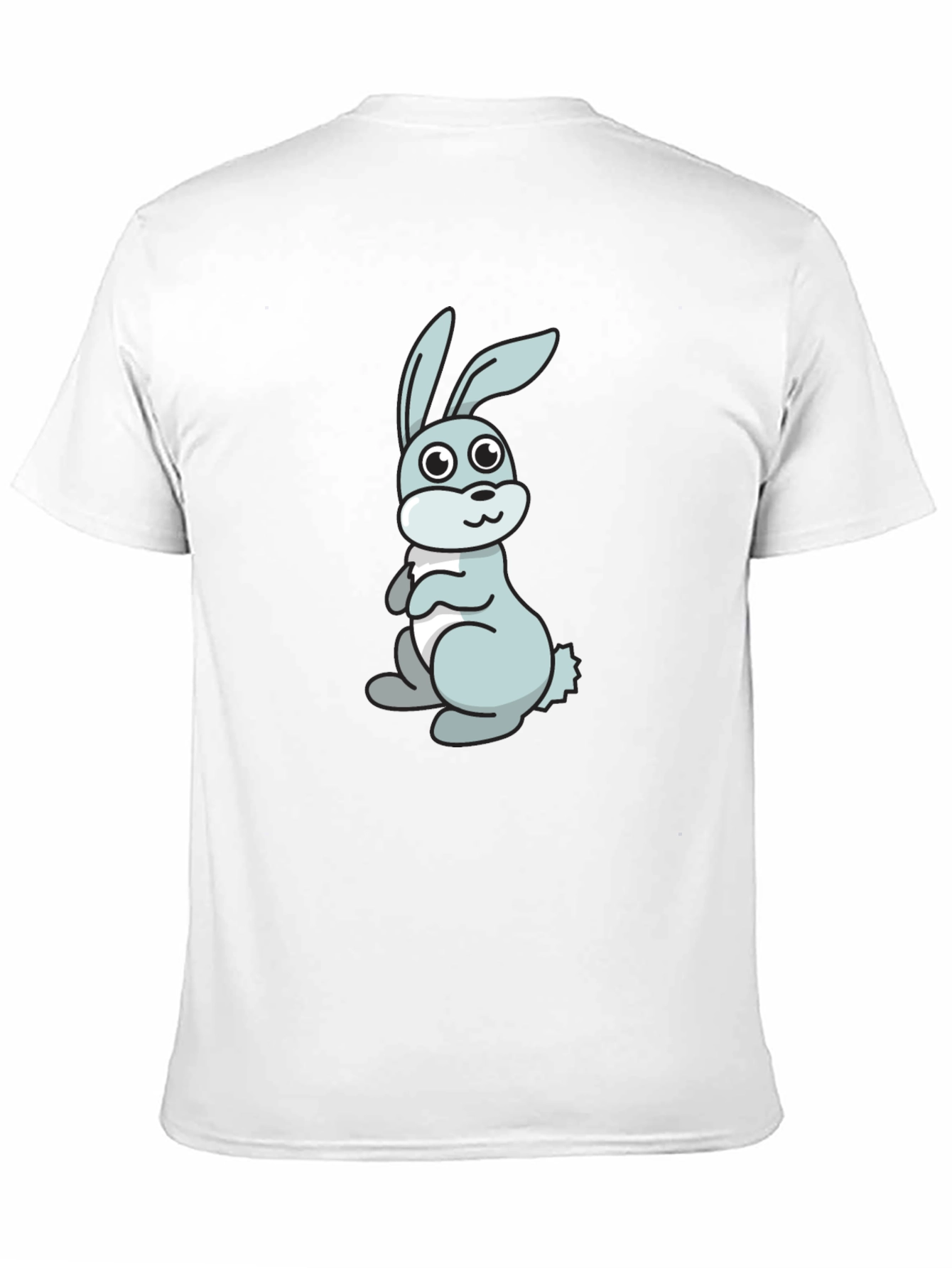 Bunny Graphic T-Shirt - Cute Cartoon Rabbit Tee