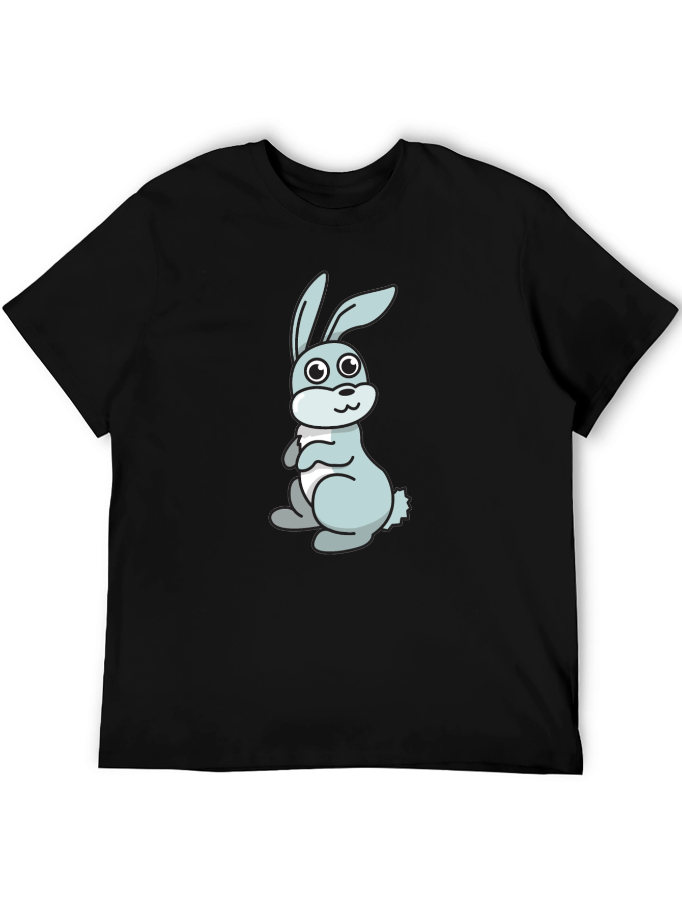 Bunny Graphic T-Shirt - Cute Cartoon Rabbit Tee
