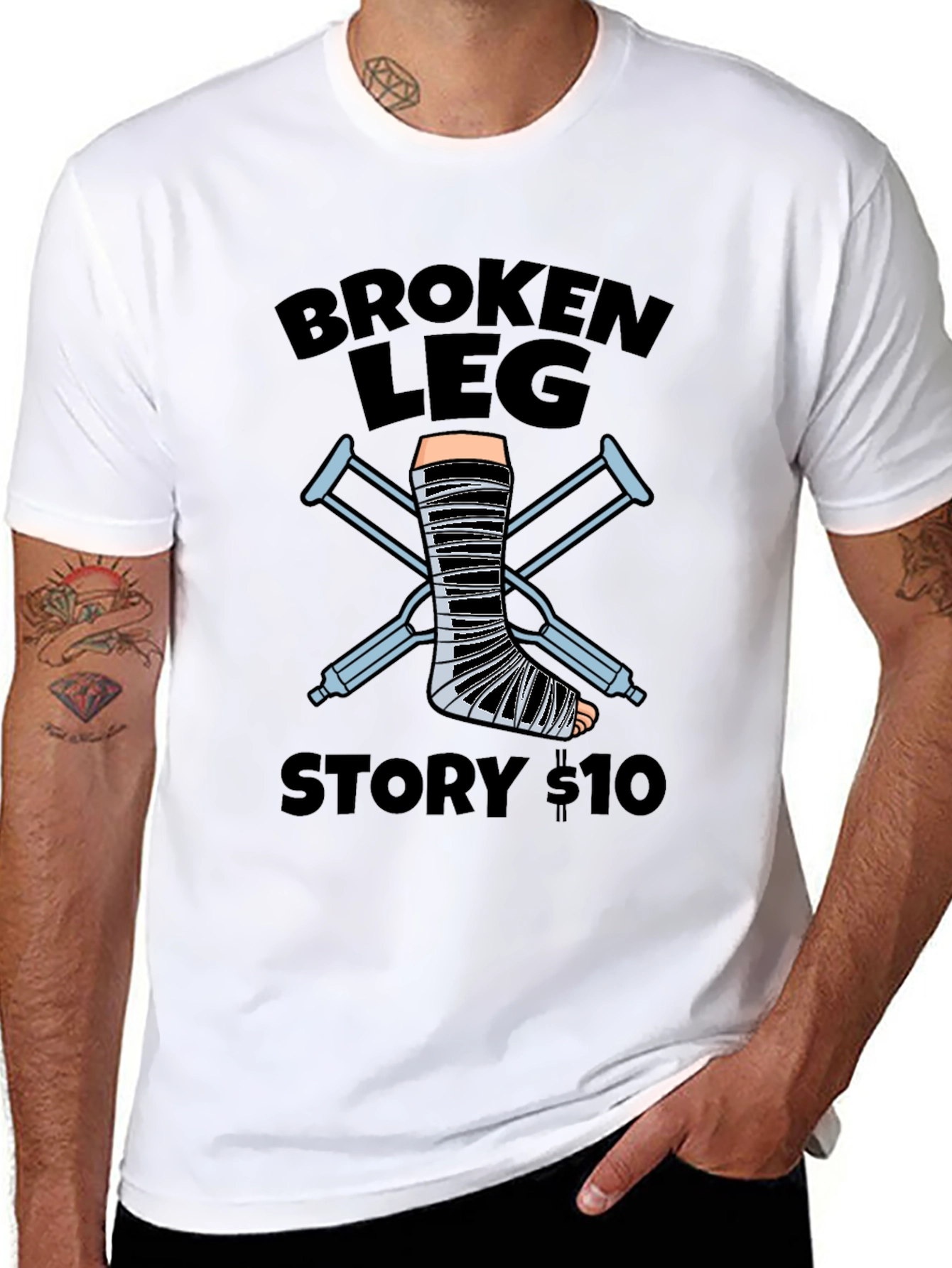 Broken Leg Story T-Shirt