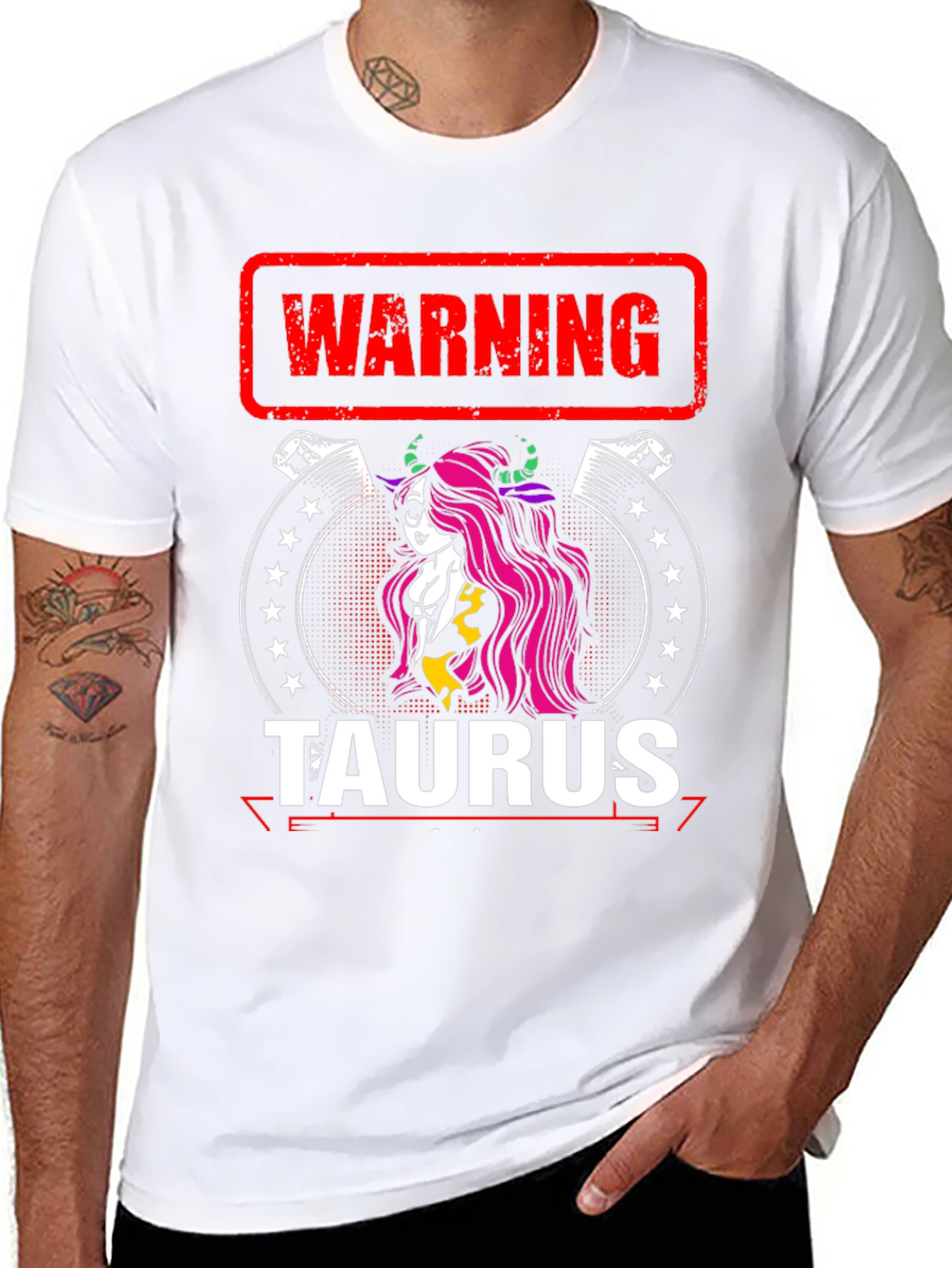 Taurus Zodiac Sign Graphic Tee