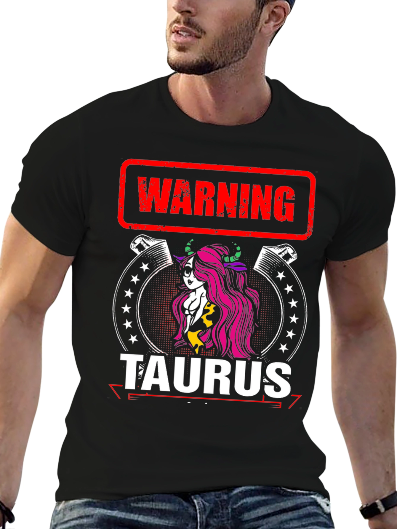 Taurus Zodiac Sign Graphic Tee