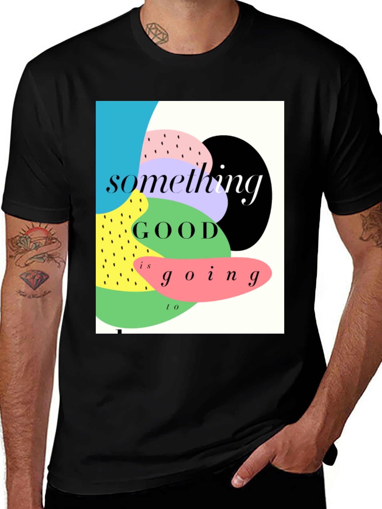 Something Good T-Shirt - Stylish Graphic Tee