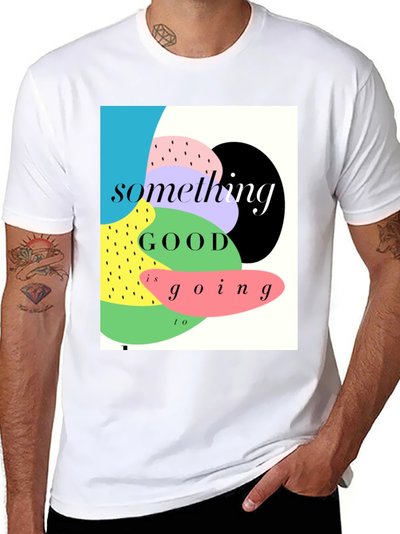 Something Good T-Shirt - Stylish Graphic Tee
