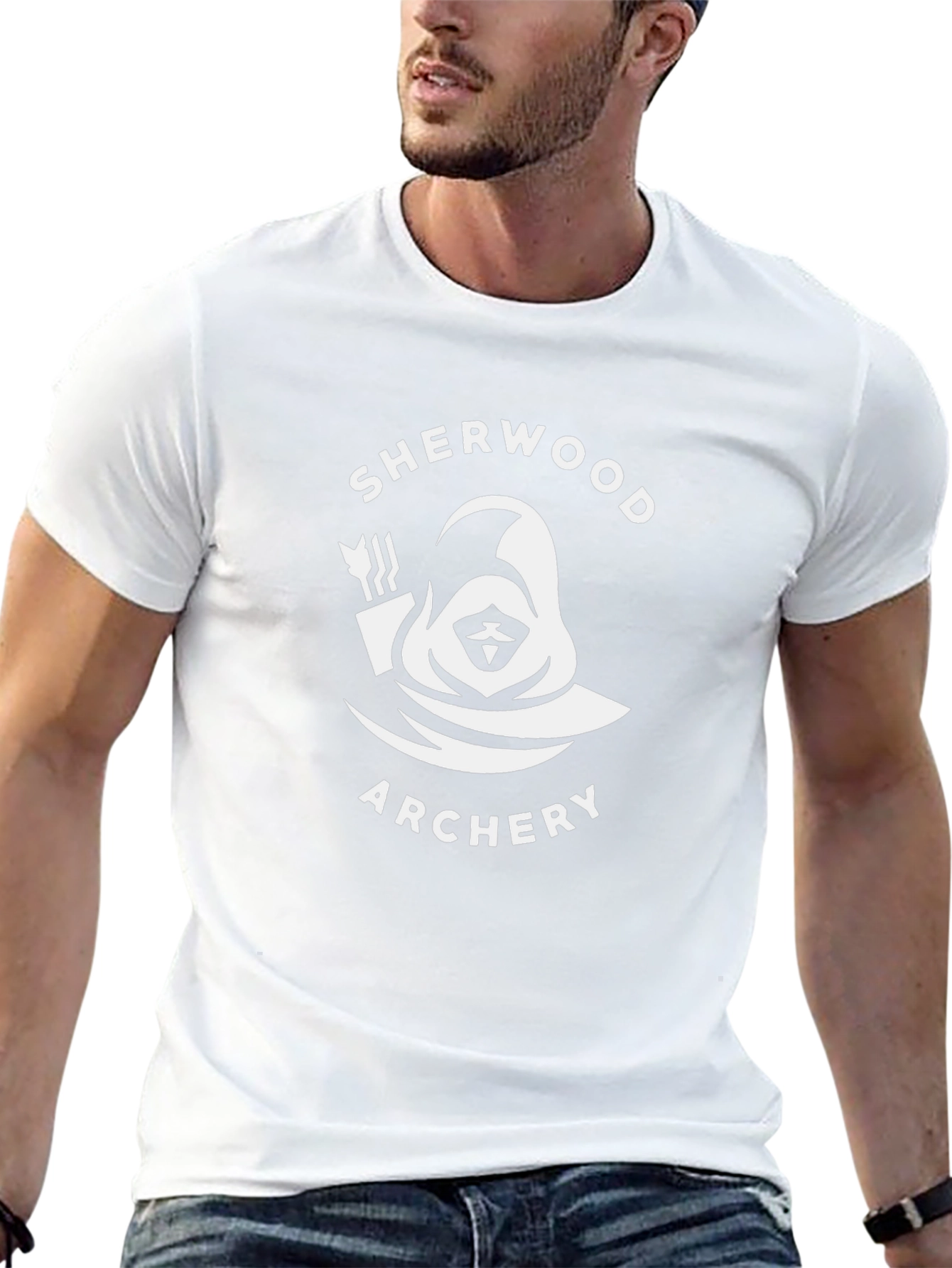 Sherwood Archery Black T-Shirt - Mens Graphic Tee