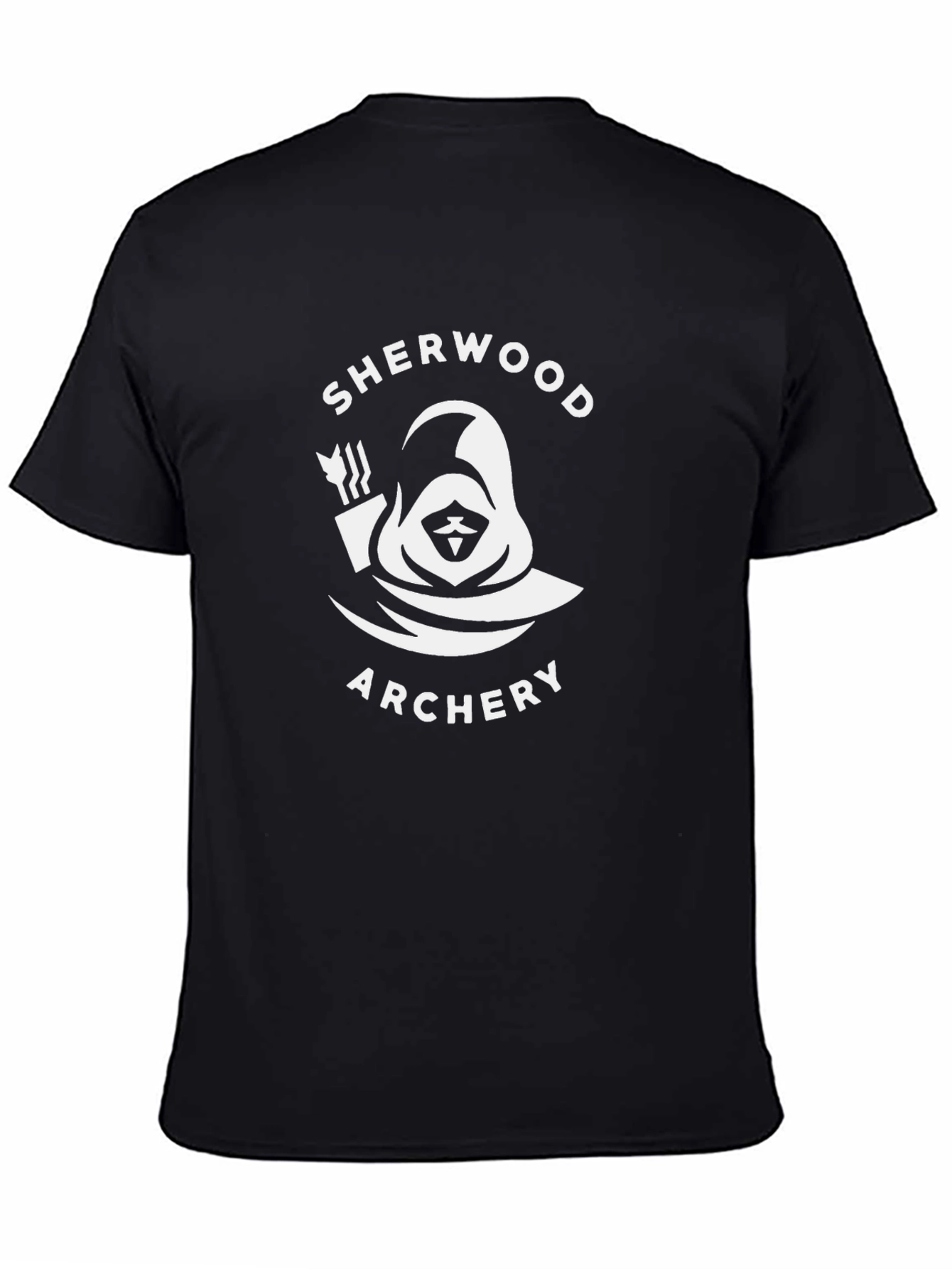 Sherwood Archery Black T-Shirt - Mens Graphic Tee
