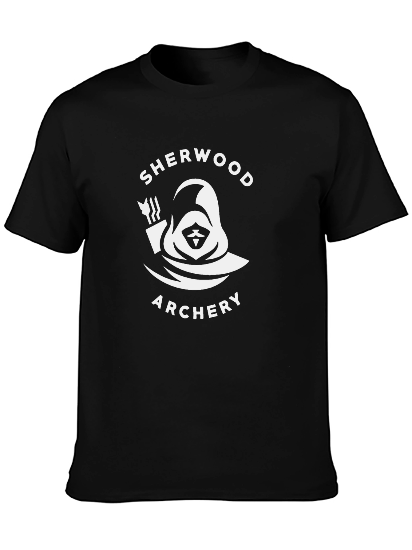 Sherwood Archery Black T-Shirt - Mens Graphic Tee