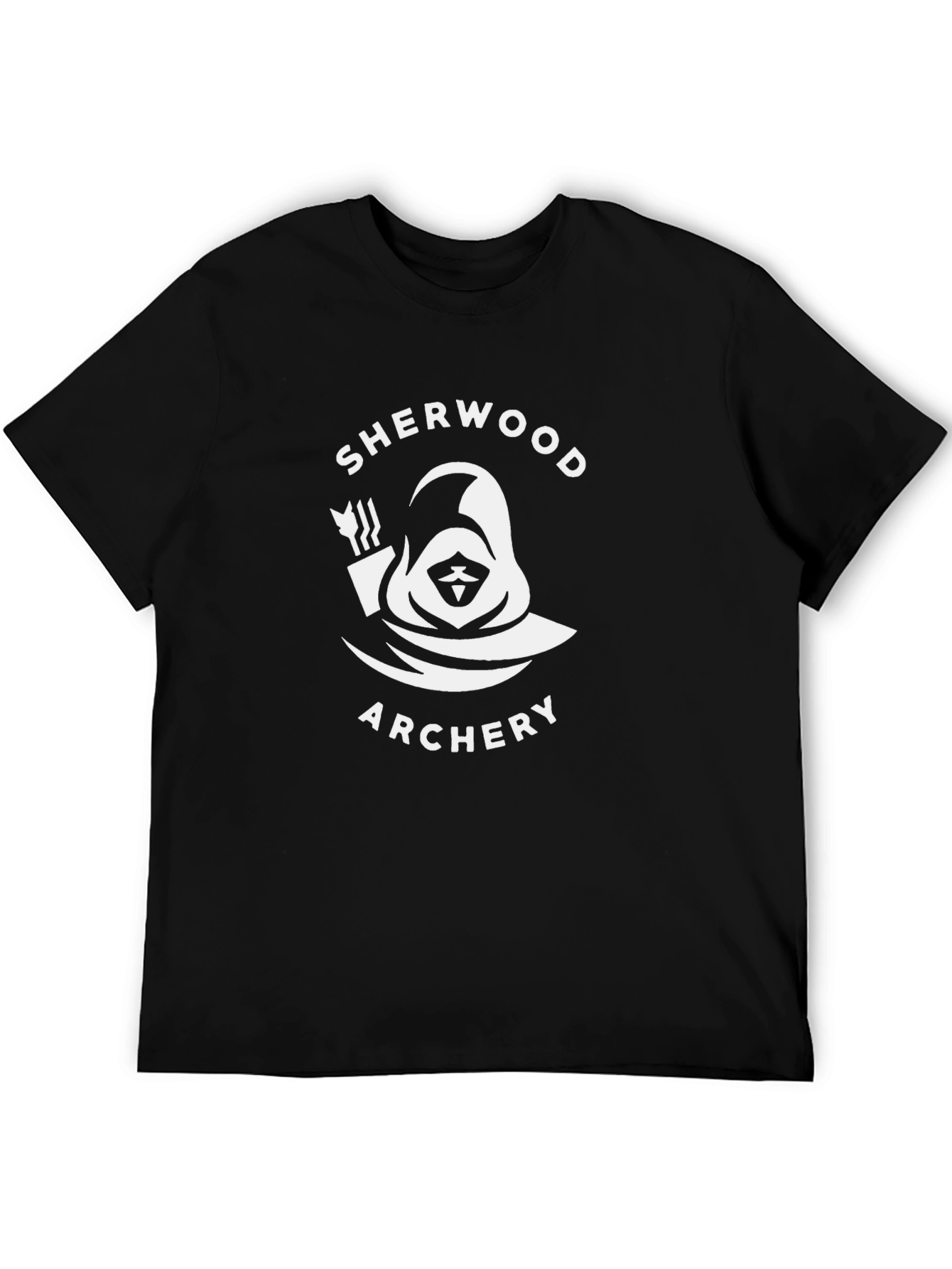 Sherwood Archery Black T-Shirt - Mens Graphic Tee