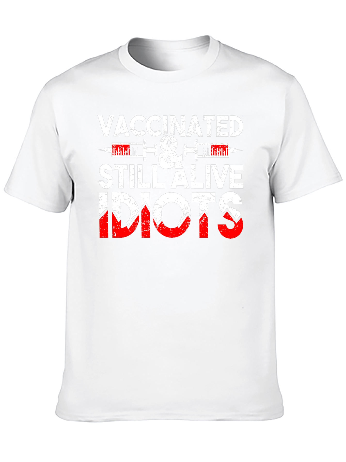 Vaccinated & Still Alive Funny T-Shirt