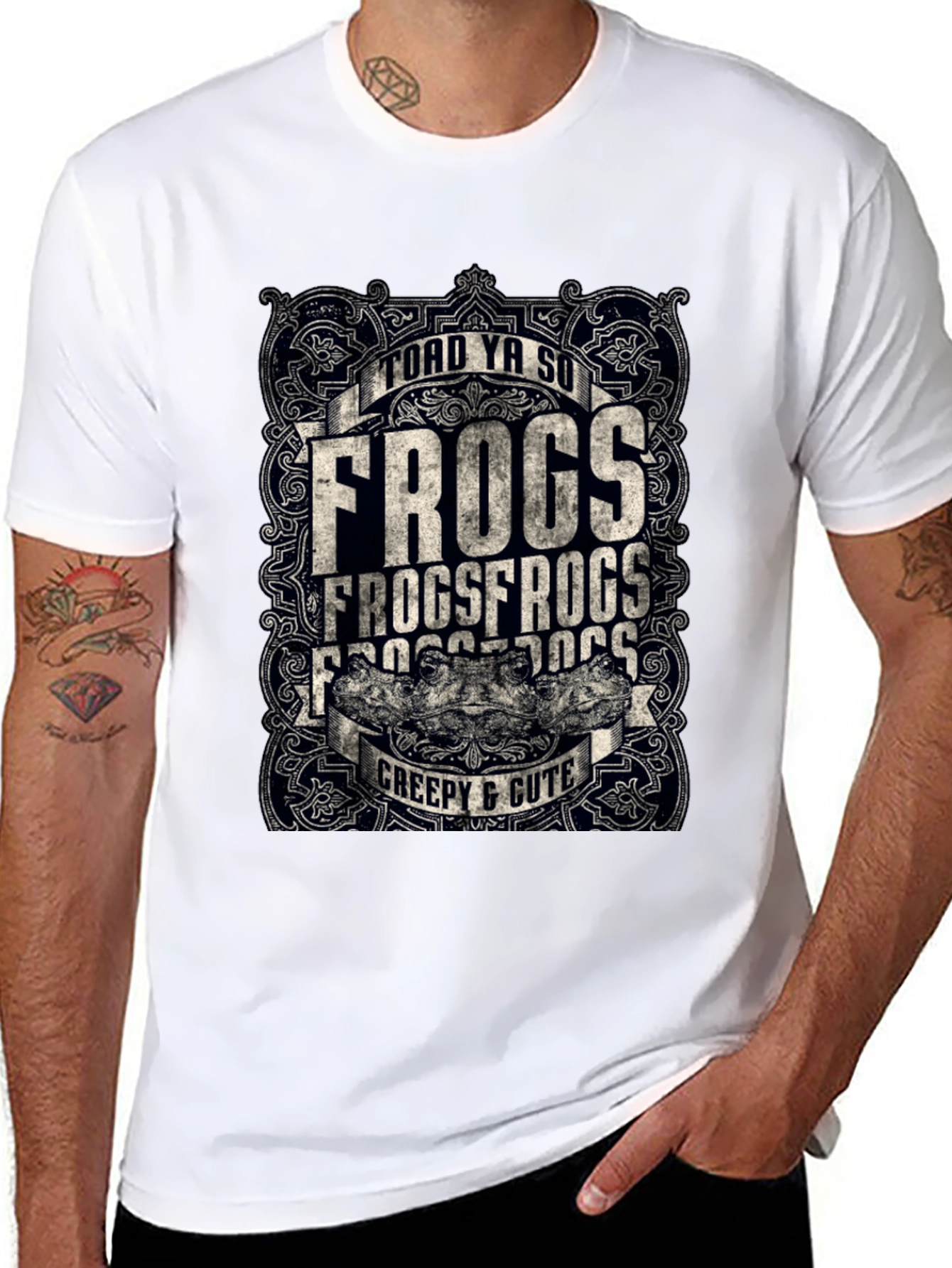 Toad Ya So Frogs T-Shirt Creepy & Cute