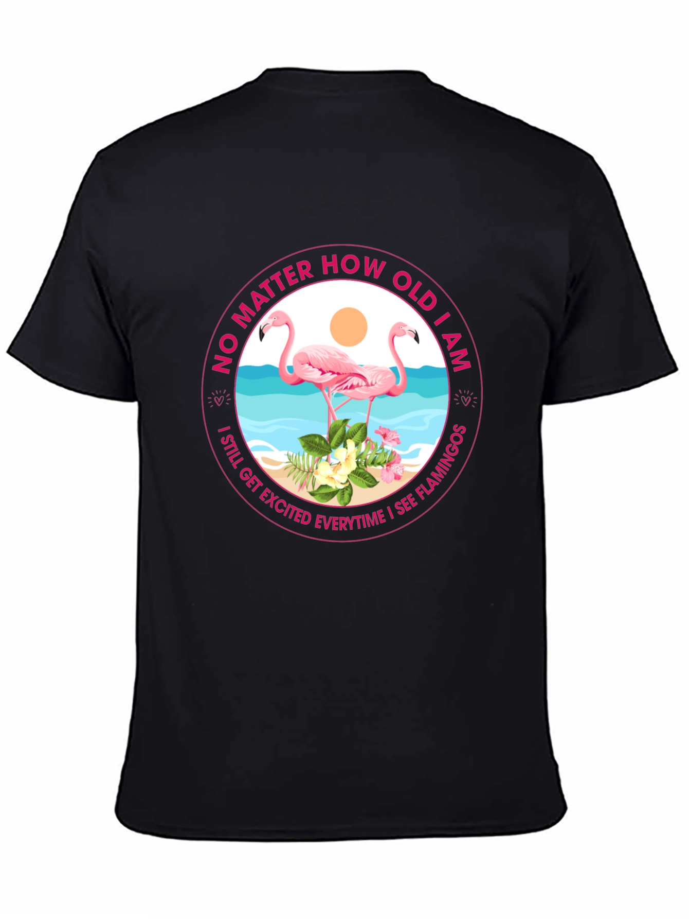 Flamingo Lover T-Shirt - No Matter How Old