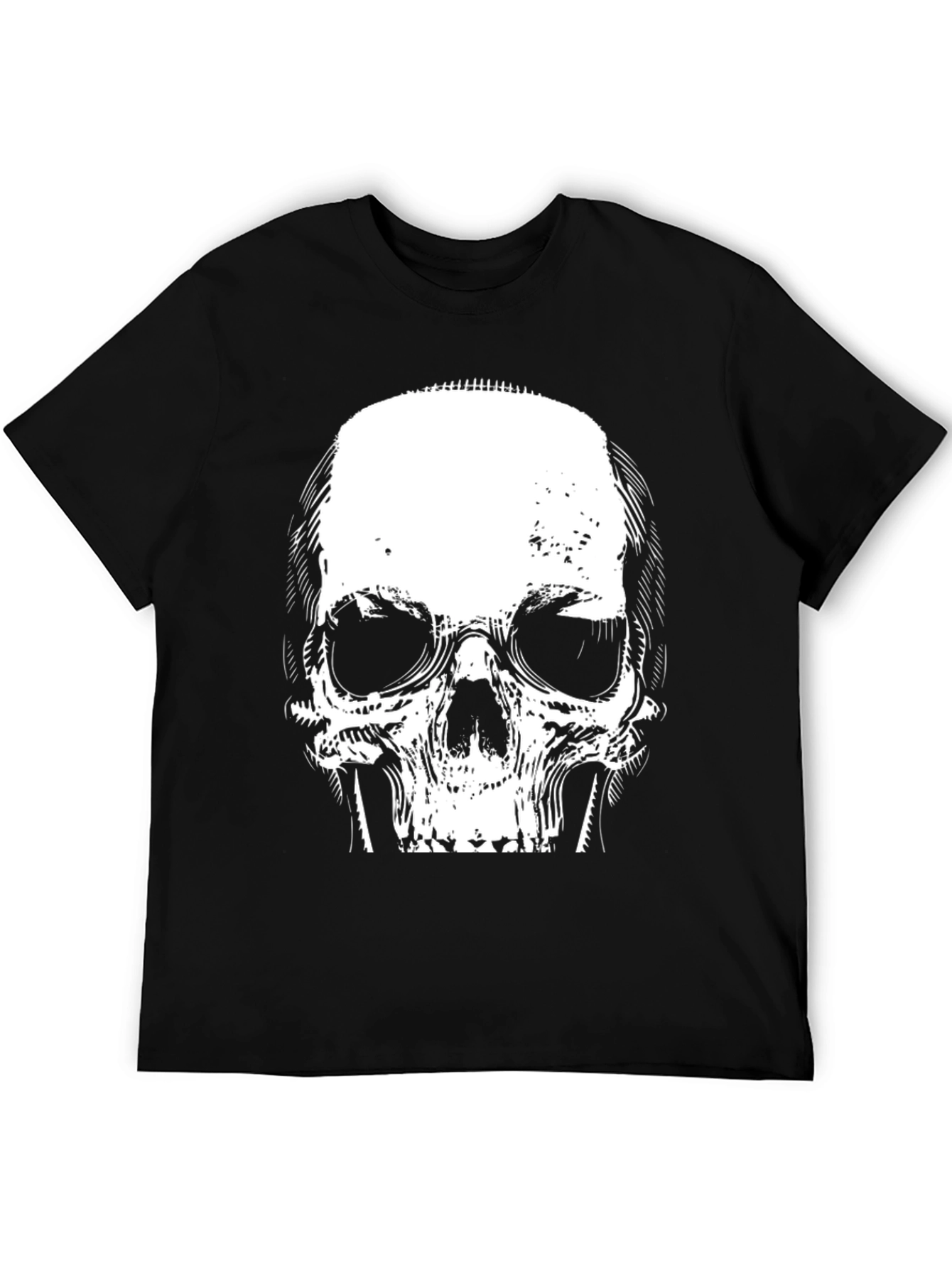 Skull Graphic Black T-Shirt